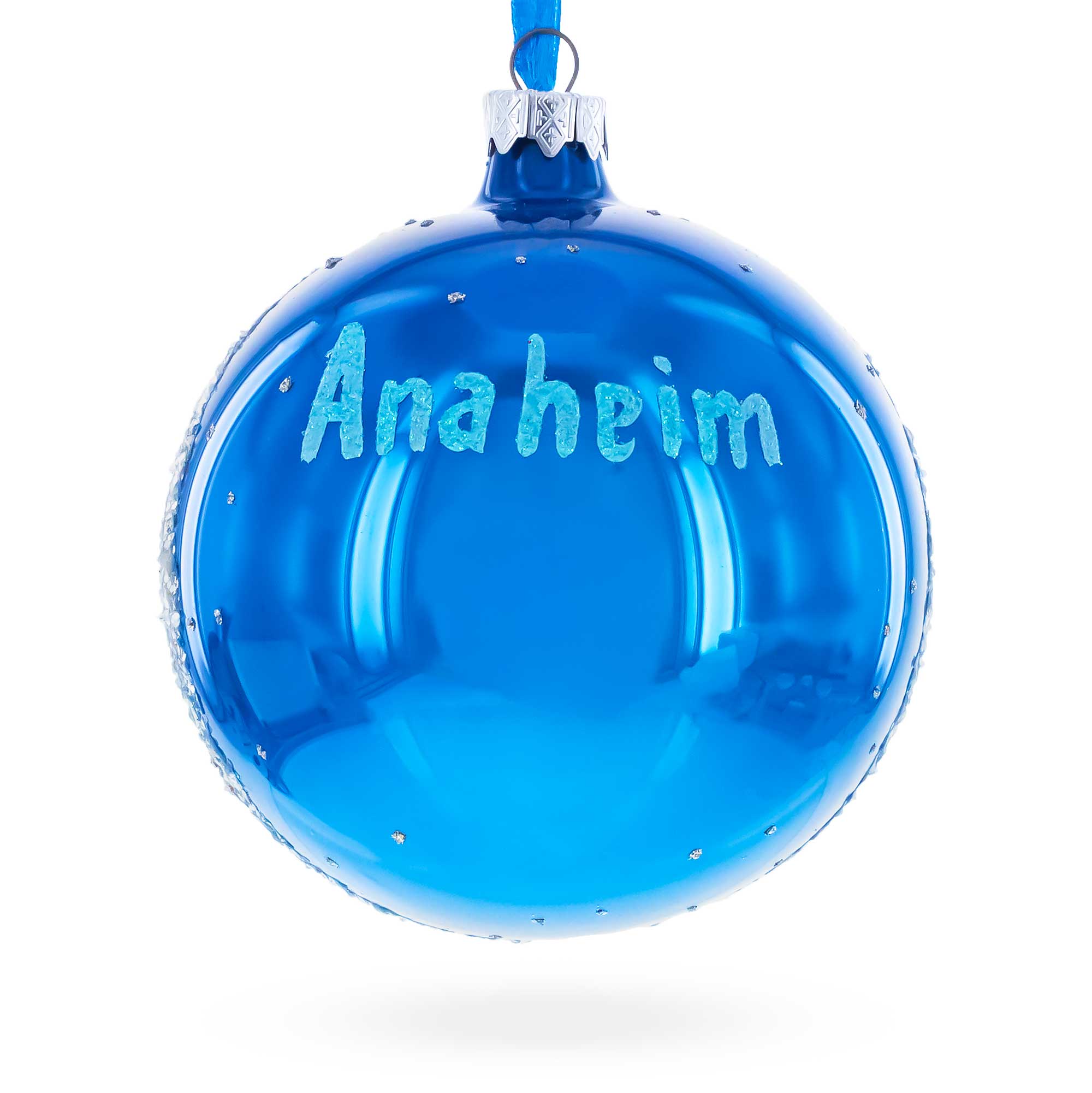 Anaheim, Maryland Glass Ball Christmas Ornament 4 Inches