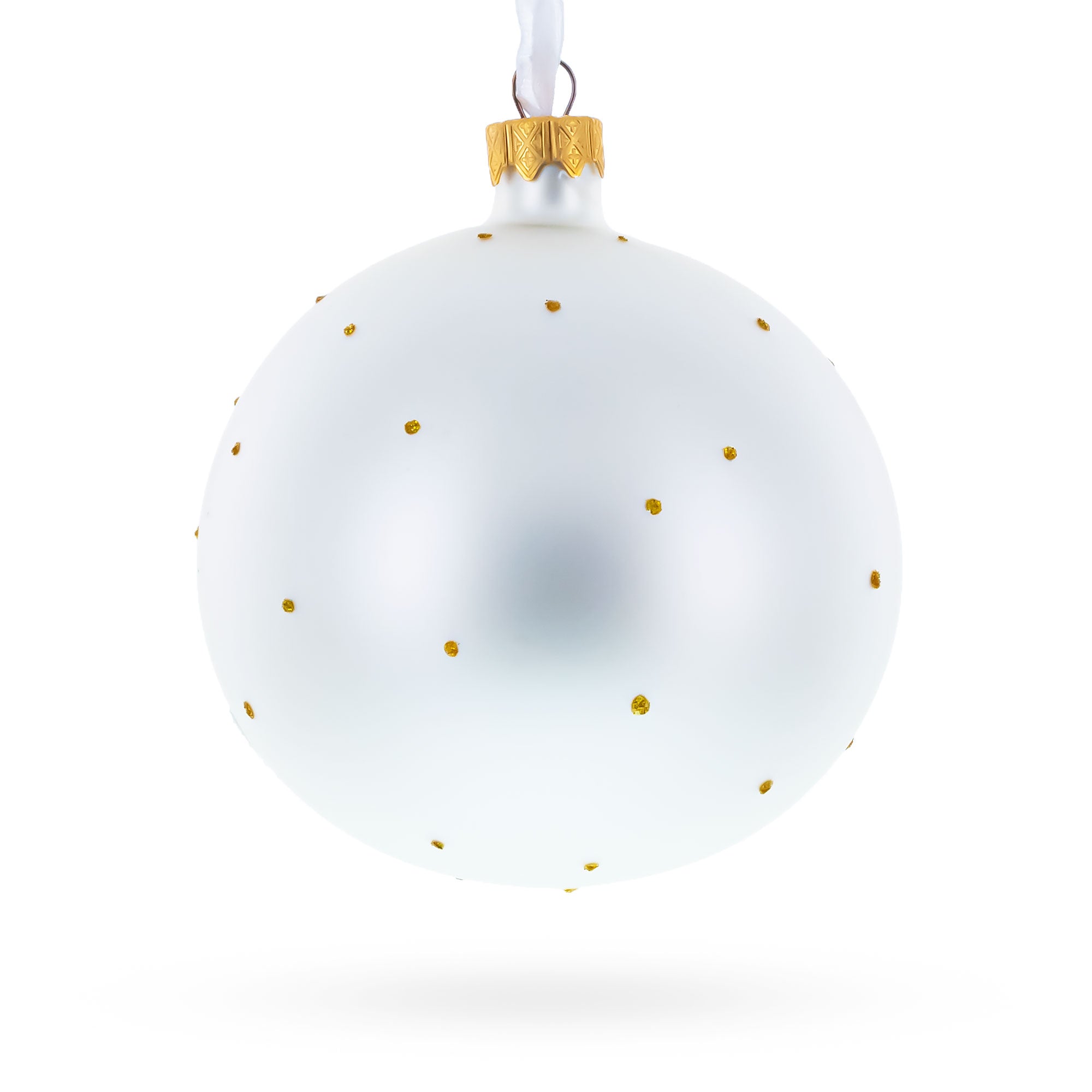 Commemorative Housewarming Glass Ball Christmas Ornament 4 Inches