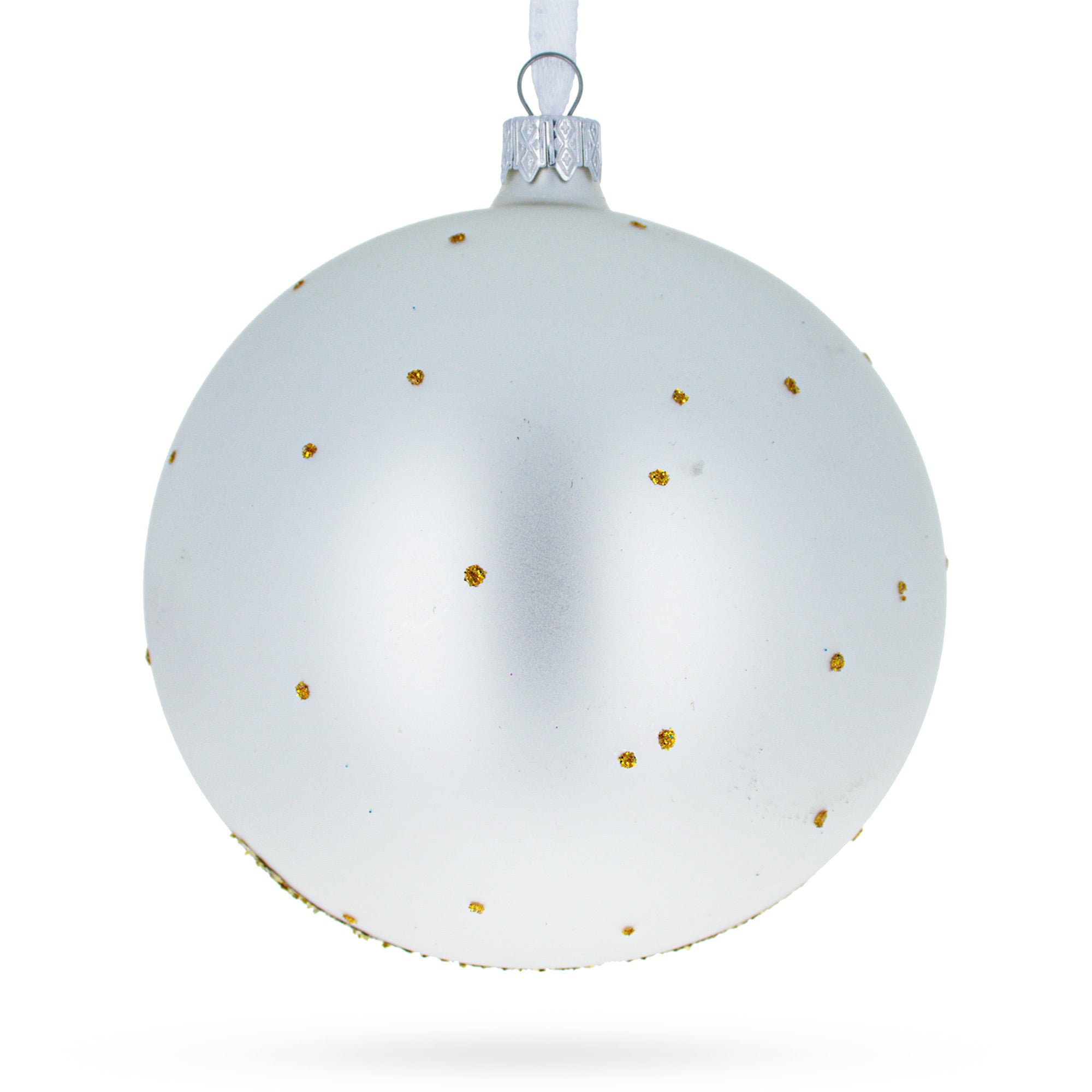 Hamsters Glass Ball Christmas Ornament 4 Inches