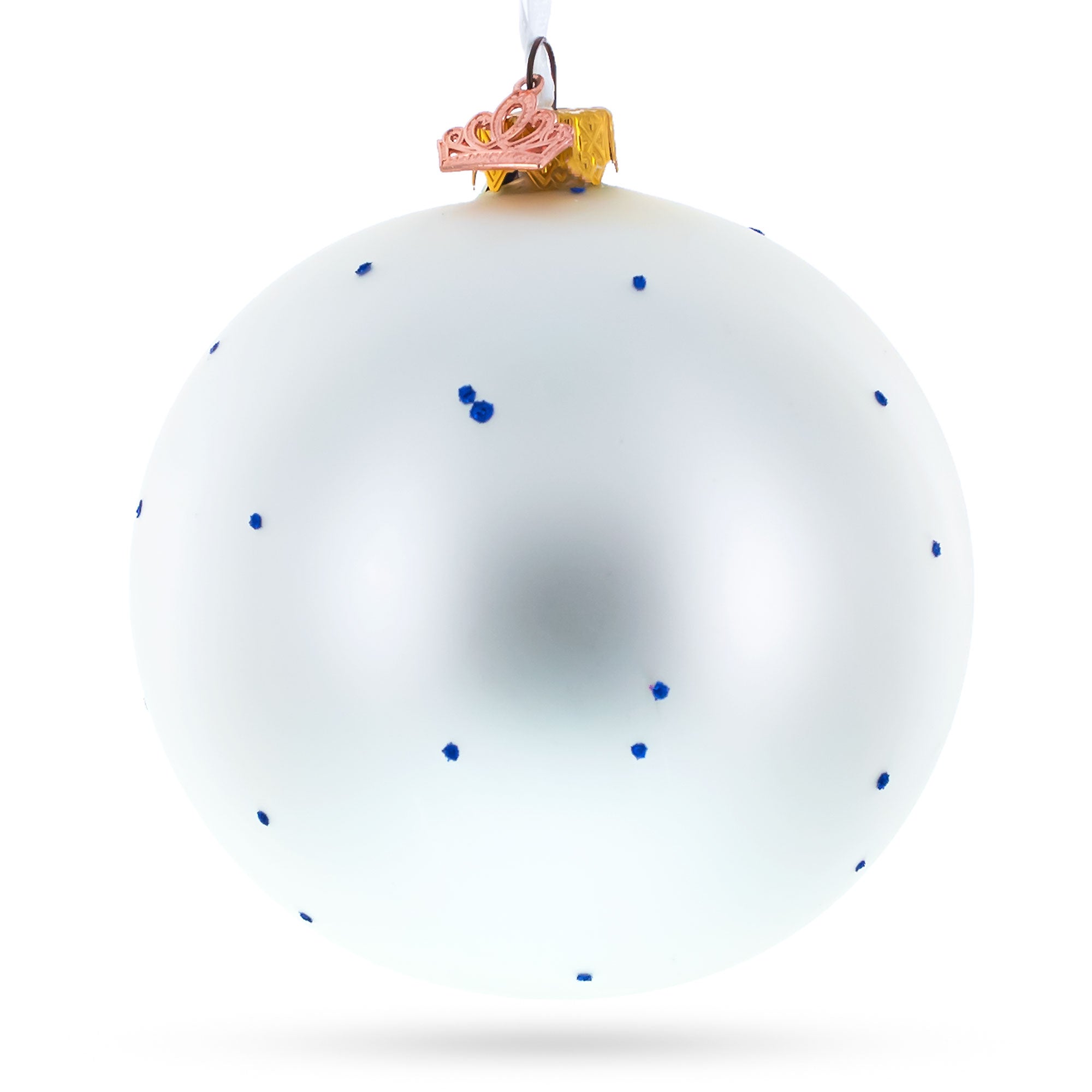 Martin Luther King Jr. Glass Ball Christmas Ornament 4 Inches