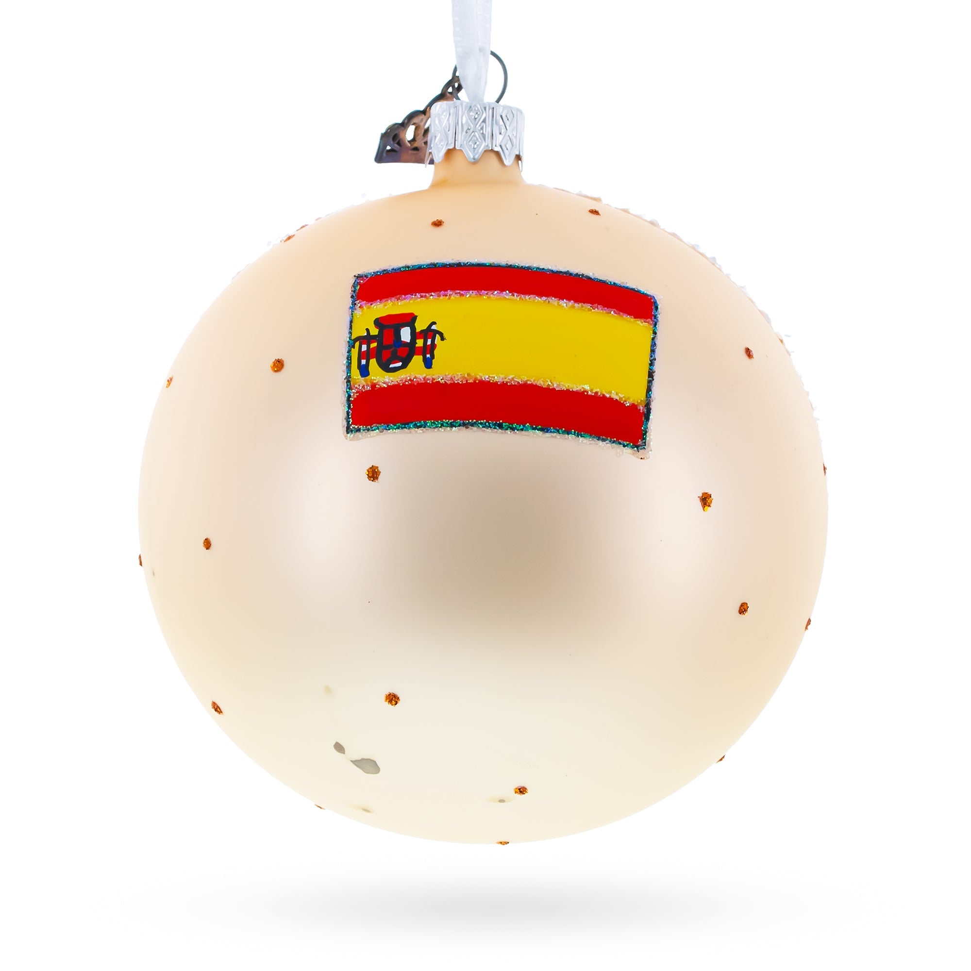 Mosque of Cordoba, Spain Glass Ball Christmas Ornament 4 Inches