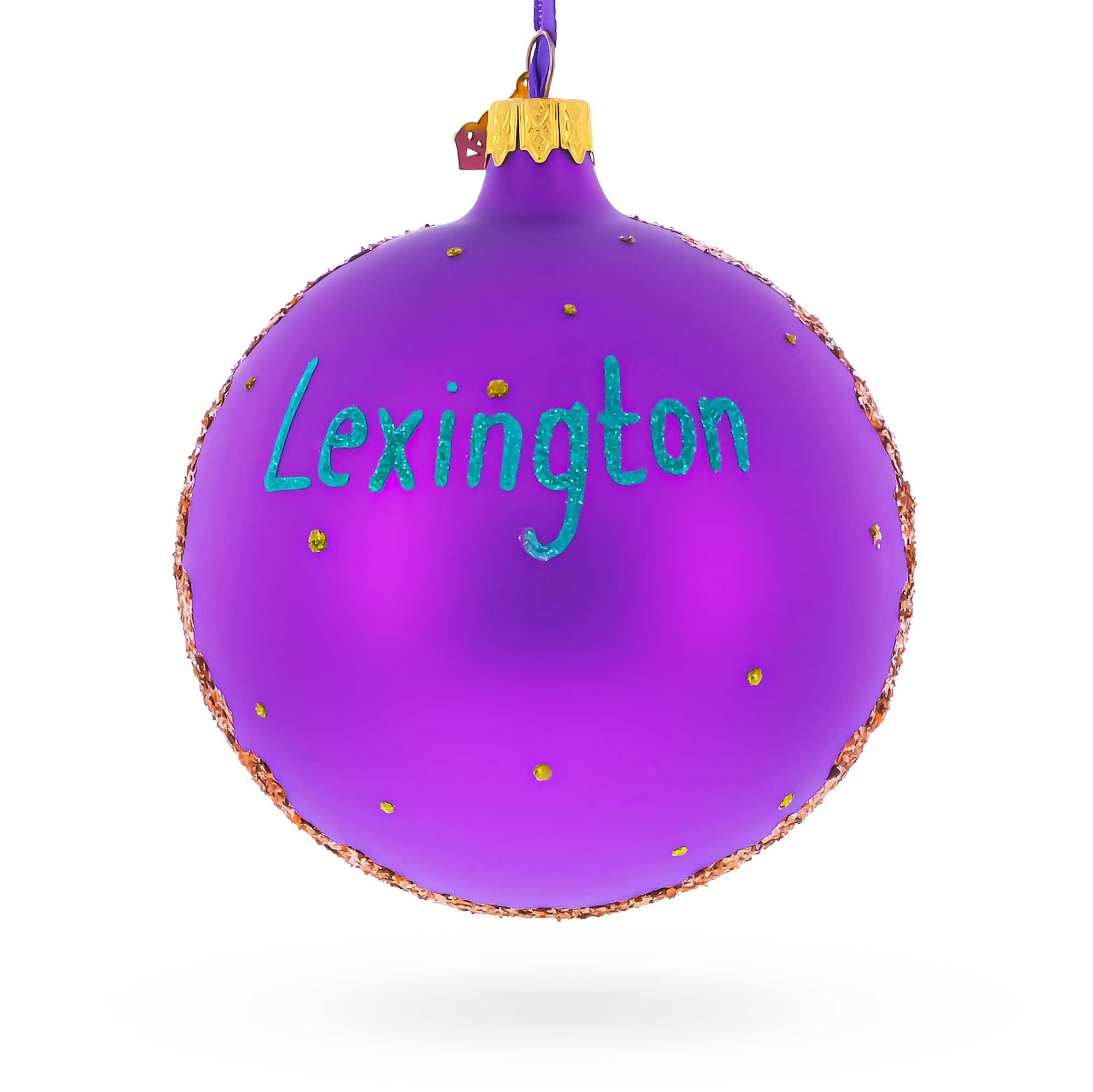 Keeneland, Lexington, Kentucky Glass Ball Christmas Ornament 4 Inches