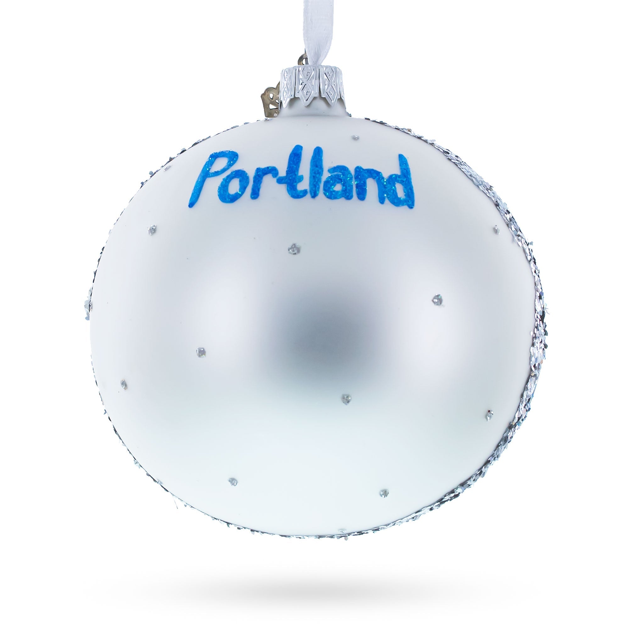 Japanese Garden, Portland, Oregon Glass Ball Christmas Ornament