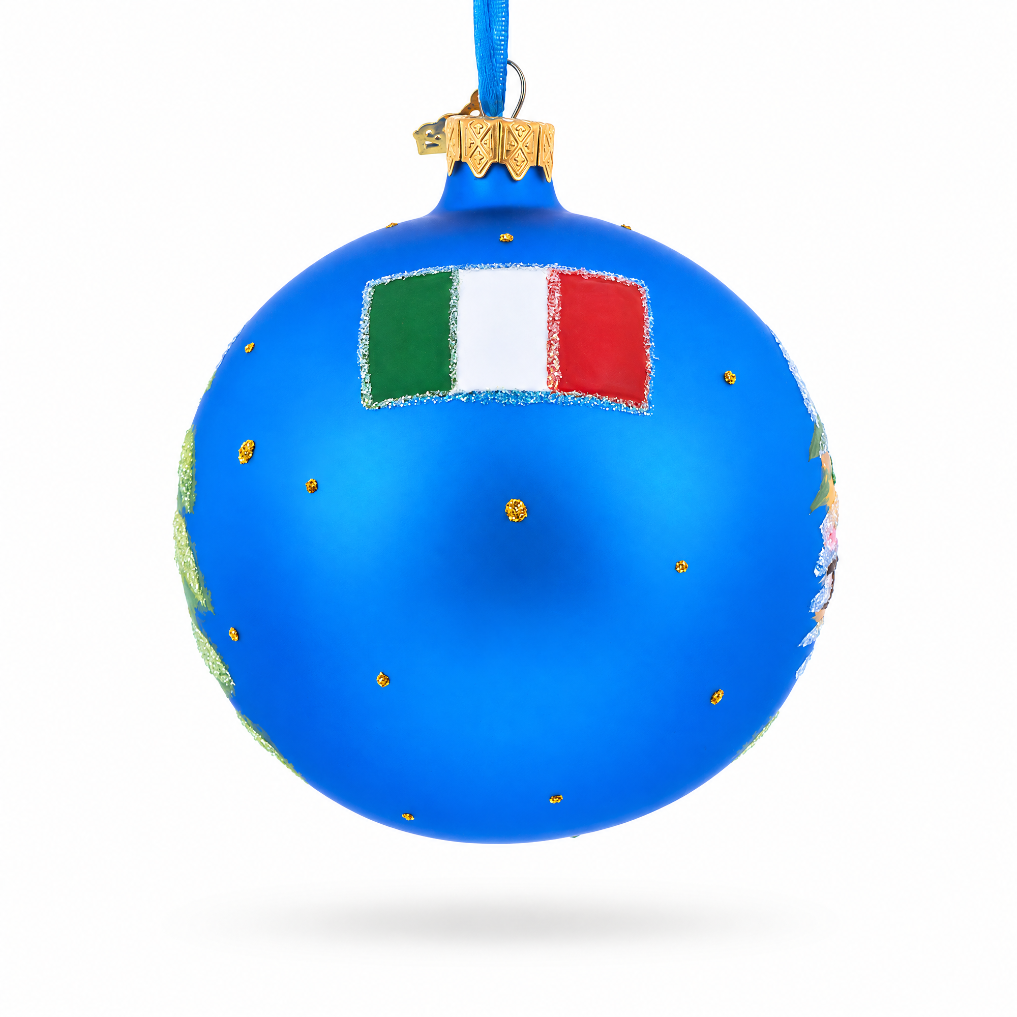 Florence, Italy Glass Ball Christmas Ornament 4 Inches