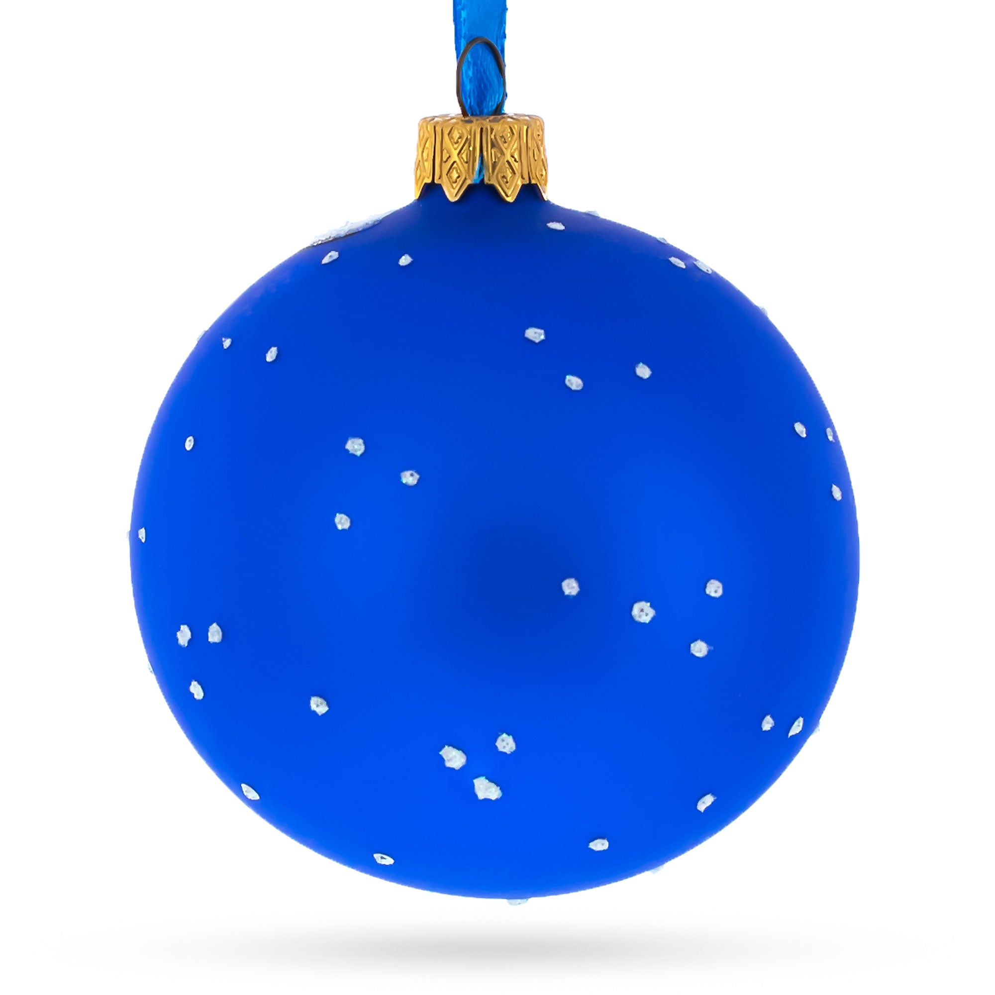 Plumber Glass Ball Christmas Ornament 3.25 Inches