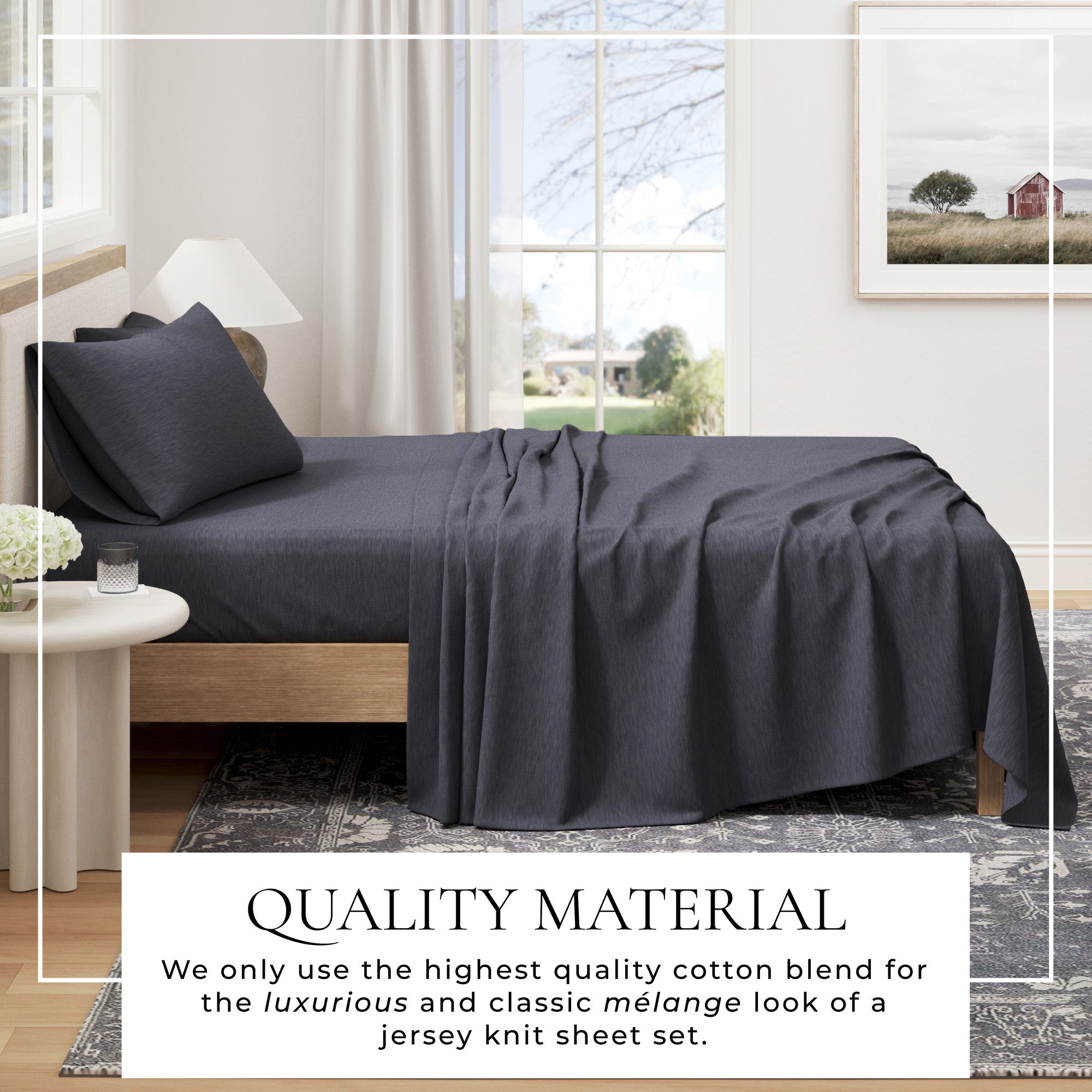 4-Piece Jersey Sheet - Carmen Collection
