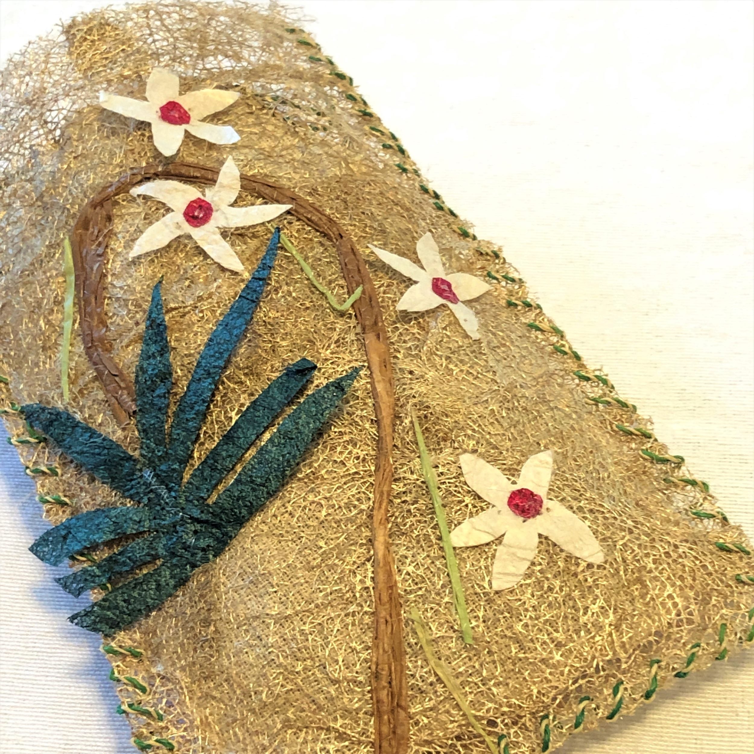 Wild Silk Lavender Sachet  - White Orchid