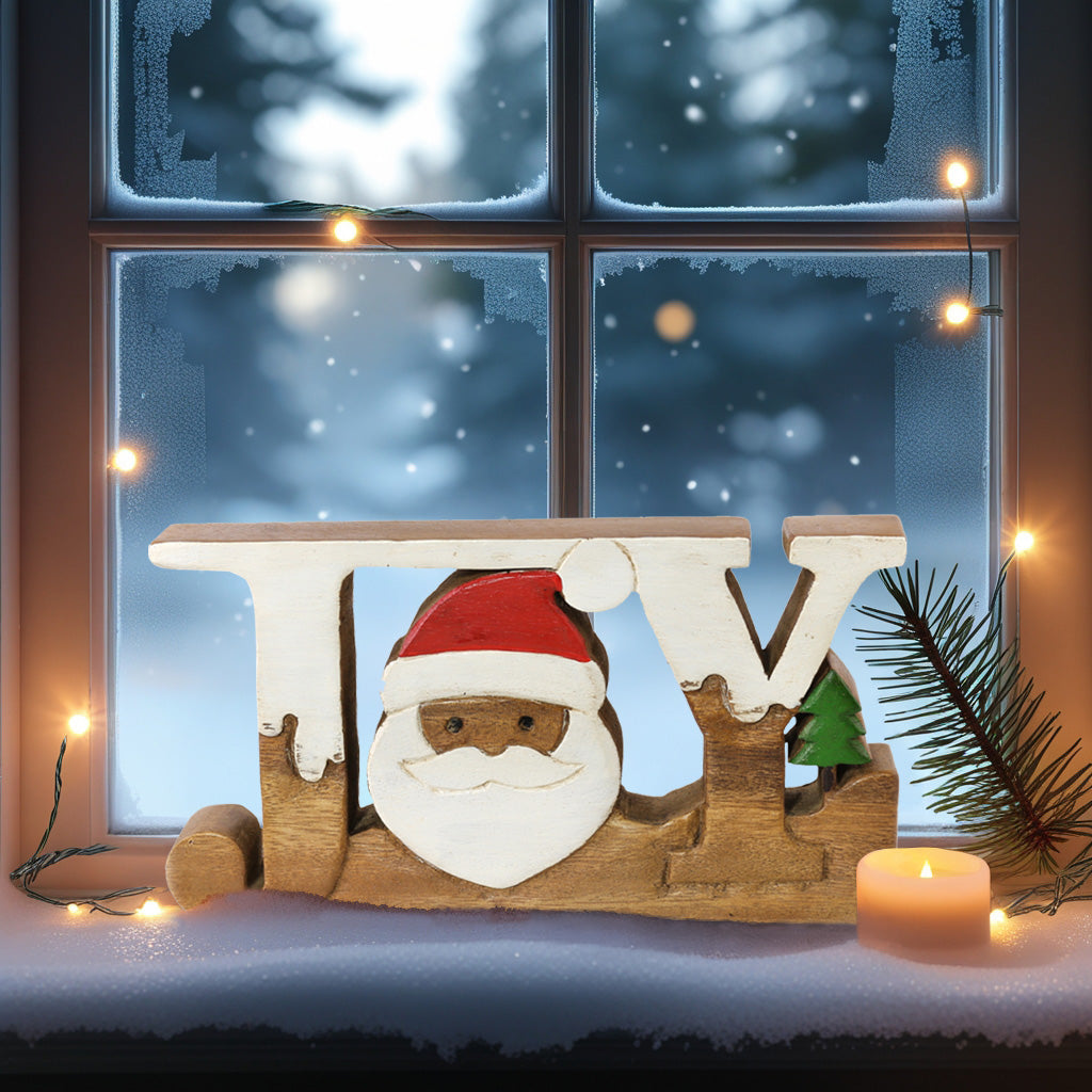 Pure Joy – Hand Carved Wooden Sculpture, Symbol of Happiness and Warmth