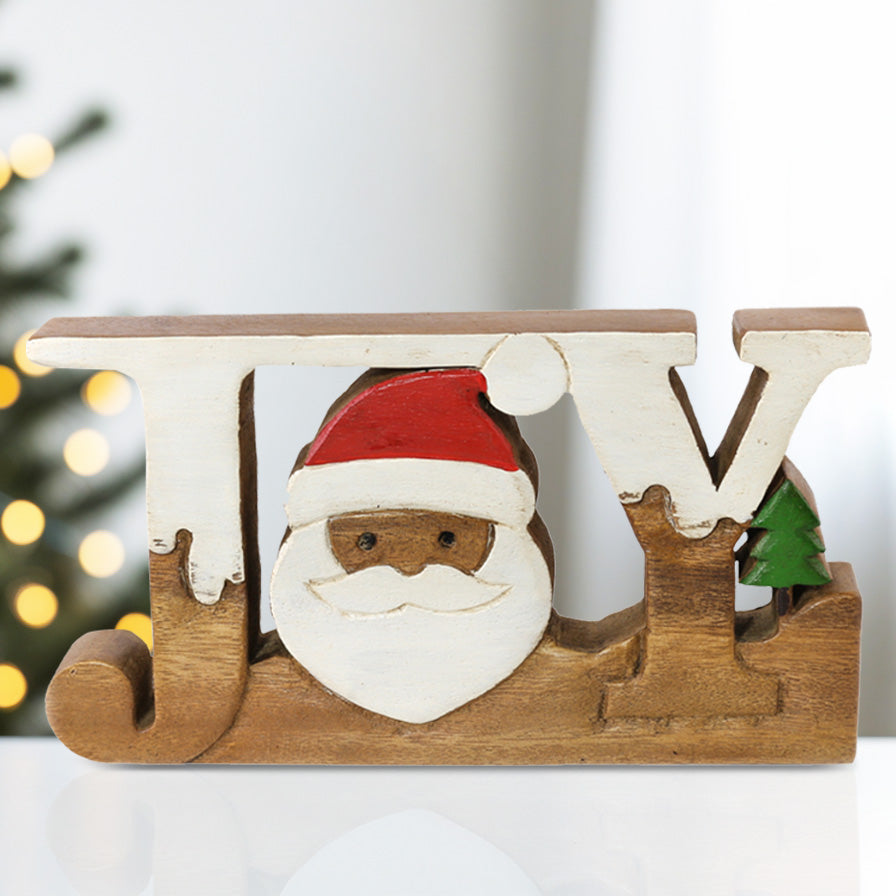 Pure Joy – Hand Carved Wooden Sculpture, Symbol of Happiness and Warmth