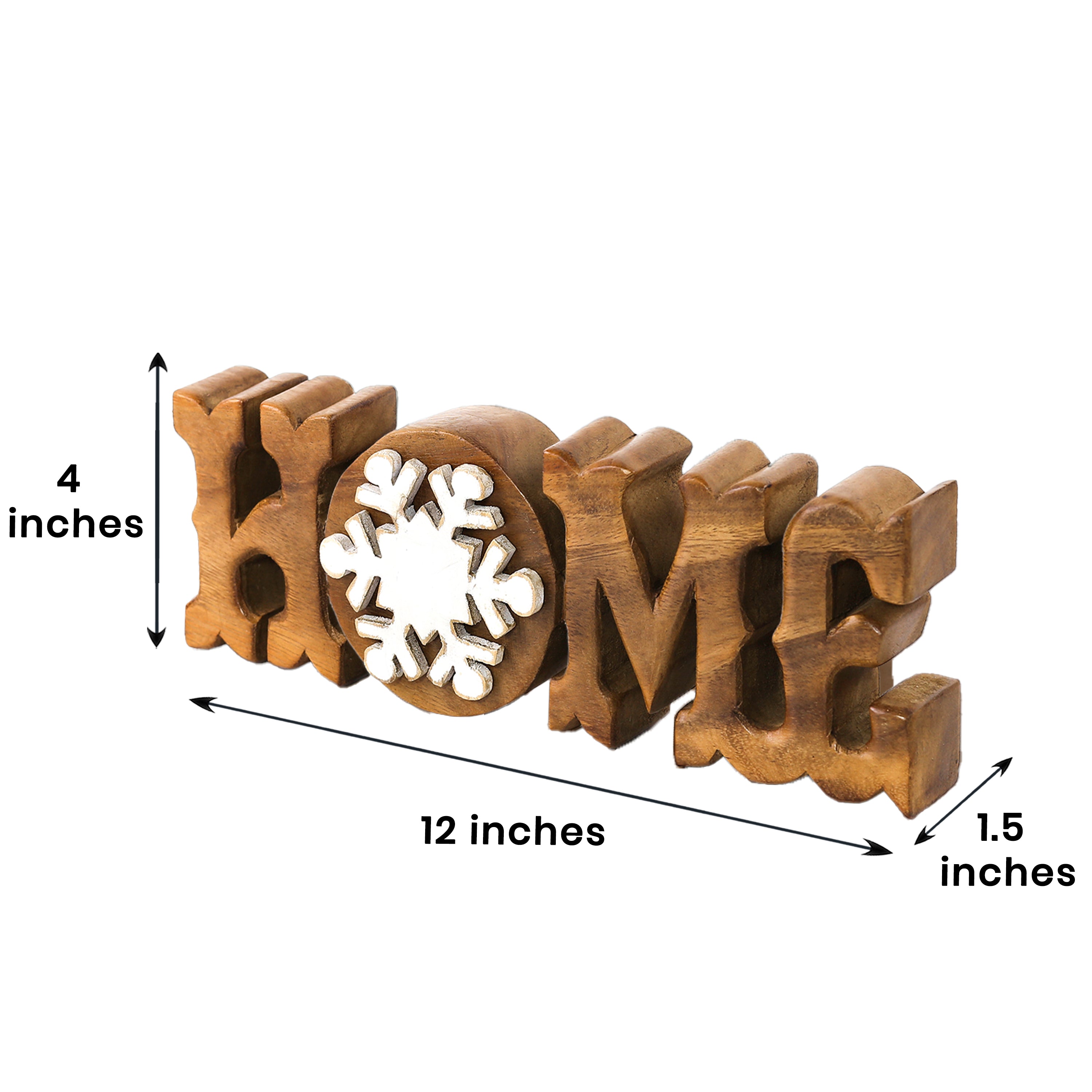Homestead Harmony – Handmade Wooden Sculpture, Artistic Decorative Home Piece, Gift for Mom