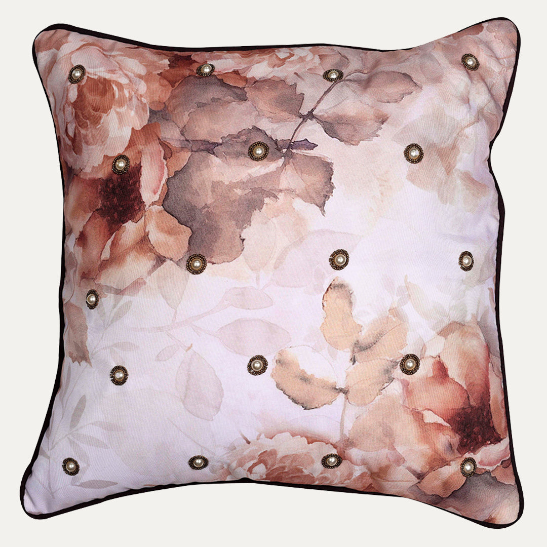 Bird Printed Design Throw Pillow Covers - Set of 4