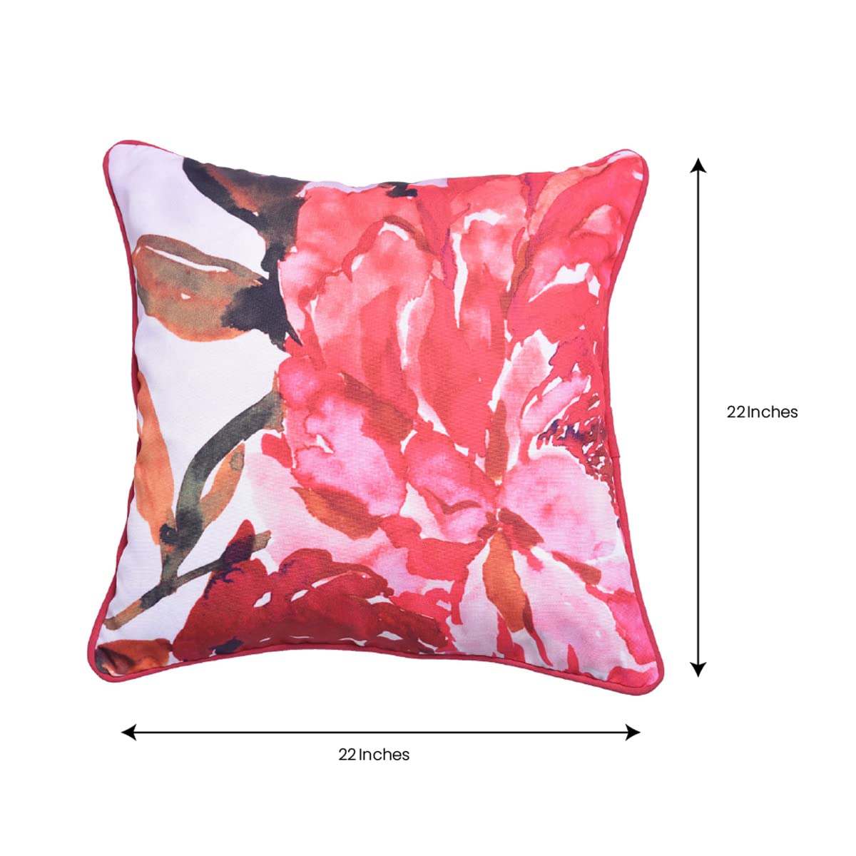 Floral Printed Design Throw Pillow Covers