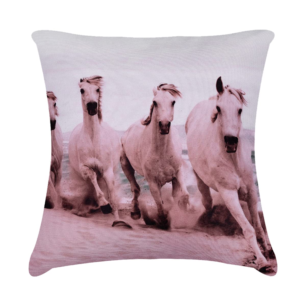 Horse Printed Design Throw Pillow Covers