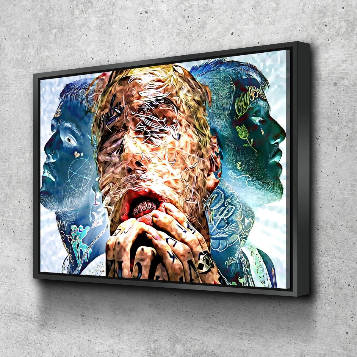 Lil Peep Sides Canvas Wall Art