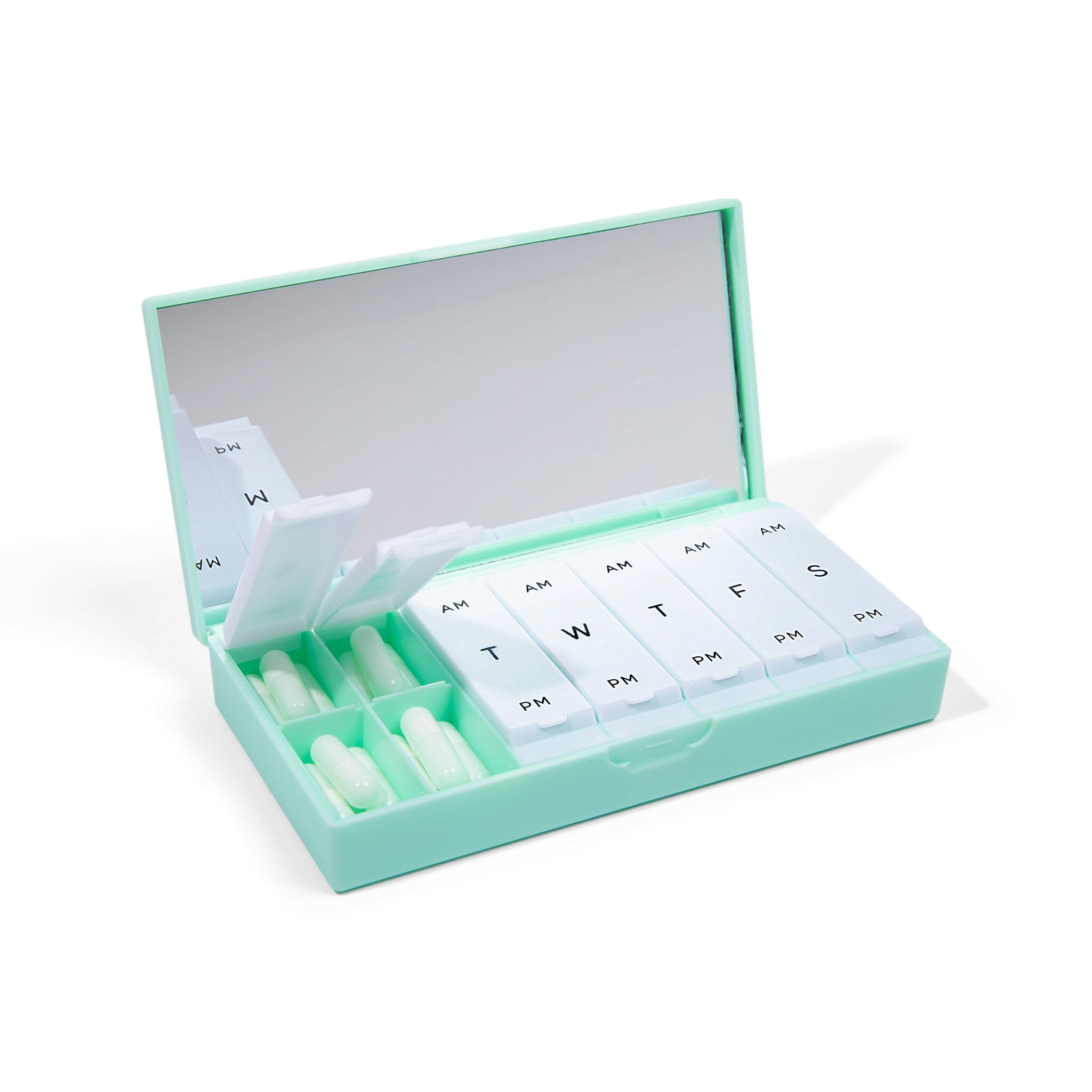 Mint AM/PM Pill Box