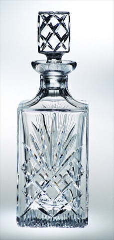 Majestic 26 oz crystal Square Decanter