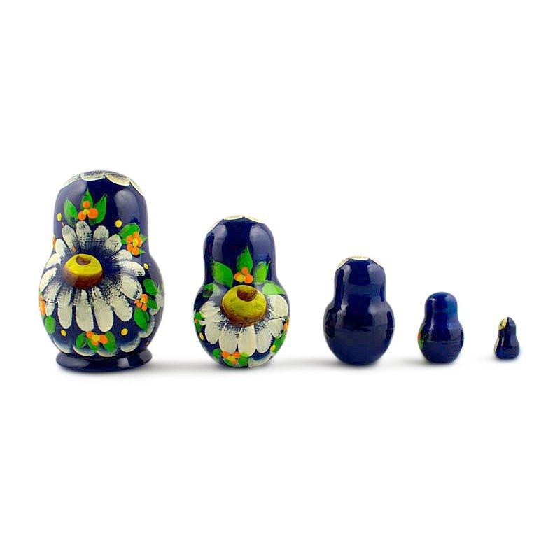 Set of 5 Karina Nesting Dolls 3.5 Inches