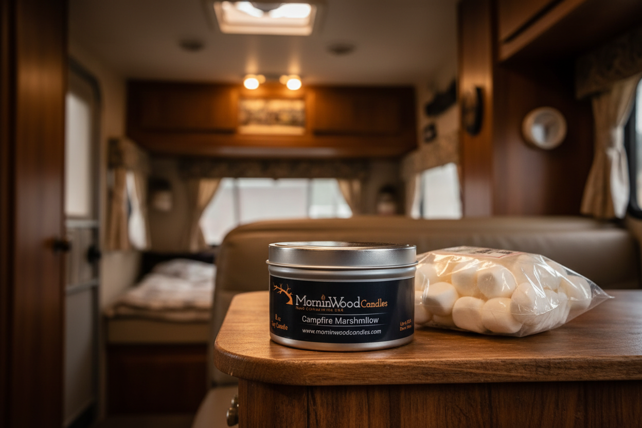 Campfire Marshmallow - Soy Tin Collection