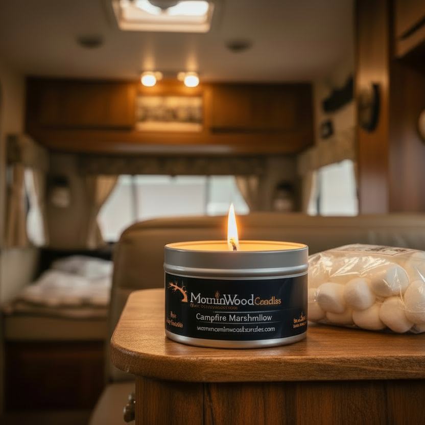 Campfire Marshmallow - Soy Tin Collection