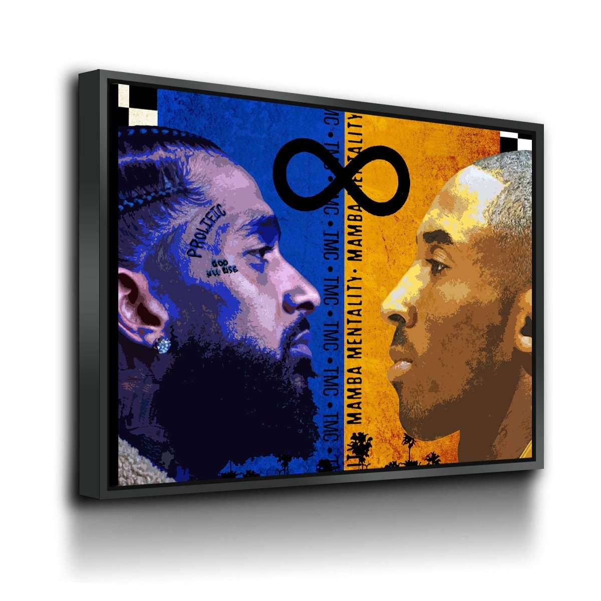 Nipsey Hussle, Kobe Bryant, LA Kings Canvas Wall Art