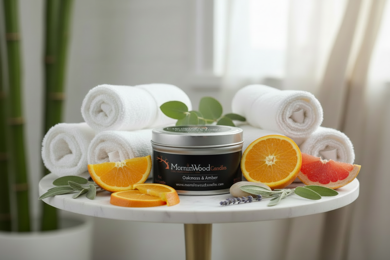 Oakmoss & Amber - Soy Tin Collection
