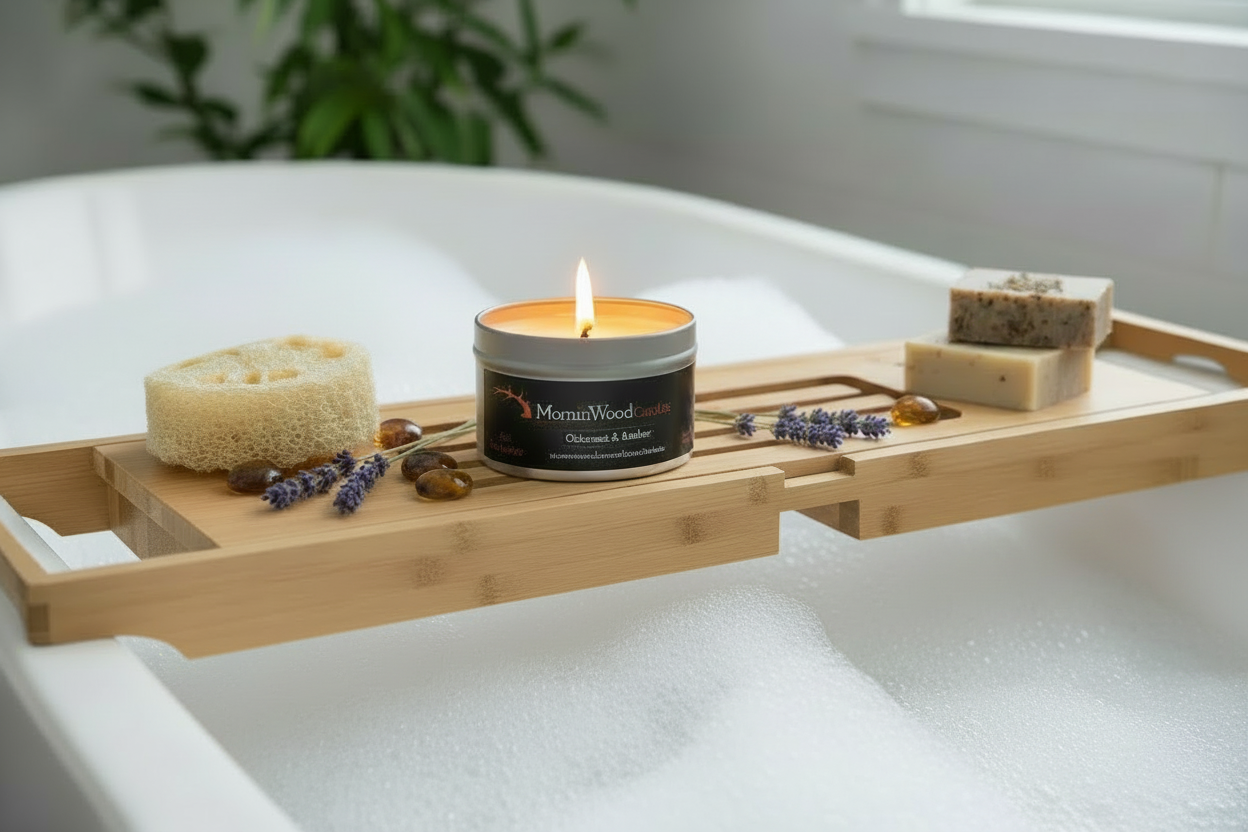 Oakmoss & Amber - Soy Tin Collection
