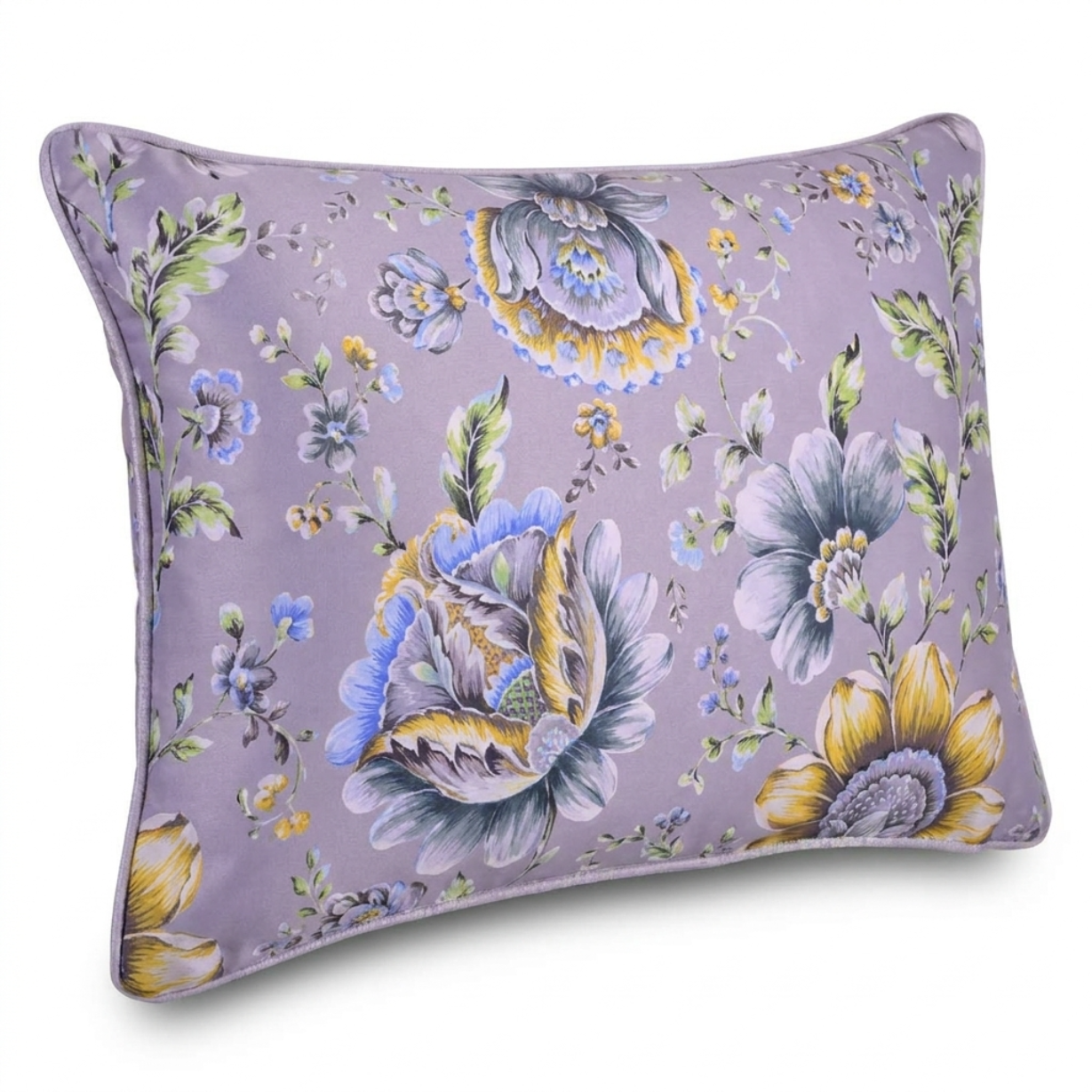 Floral Throw Pillow Covers - 14 x 20 Inches | Premium Fabric Cushion Cases