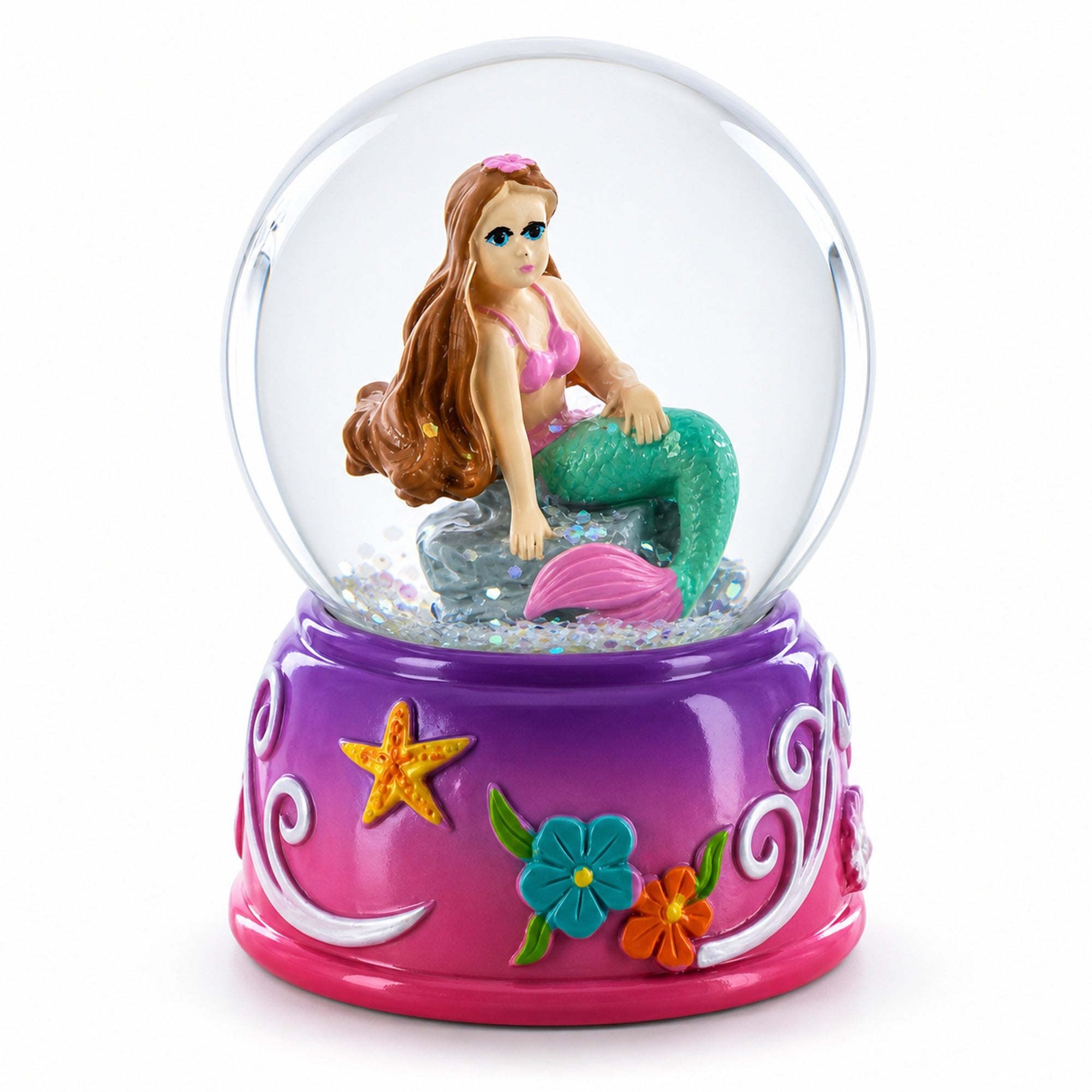 Enchanting Mermaid Oasis Miniature Water Globe