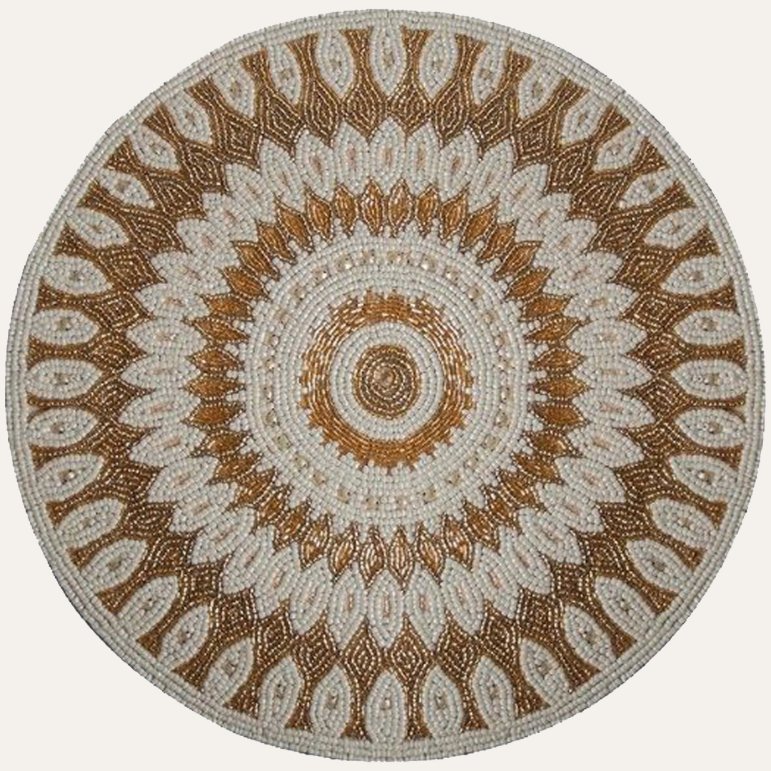 The Naumann Beaded Placemats