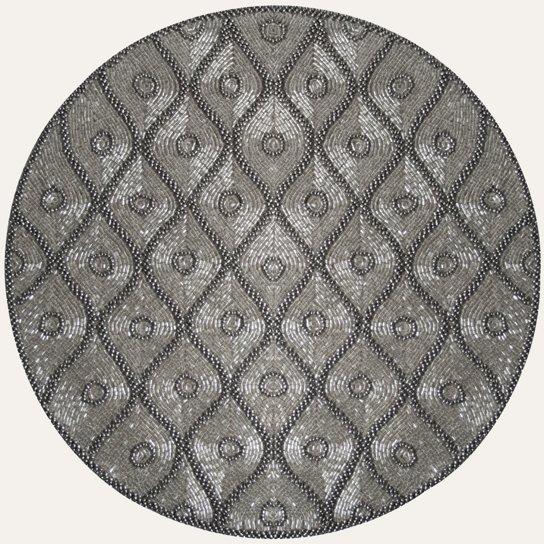 The Alvina Beaded Placemats