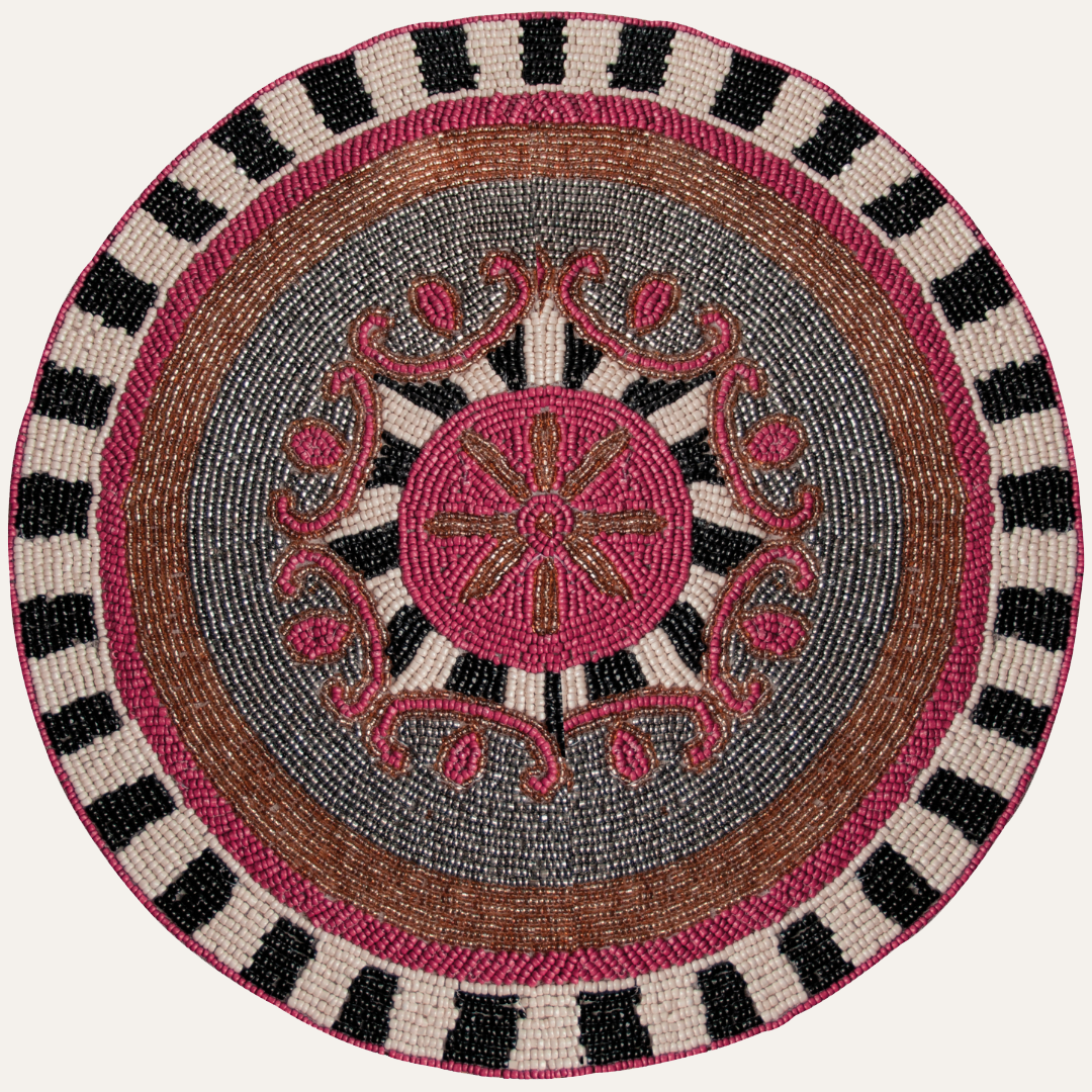 The Blitzen Beaded Placemats