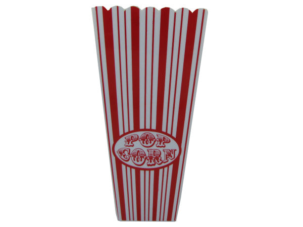 35 Oz. Red Striped Popcorn Bucket