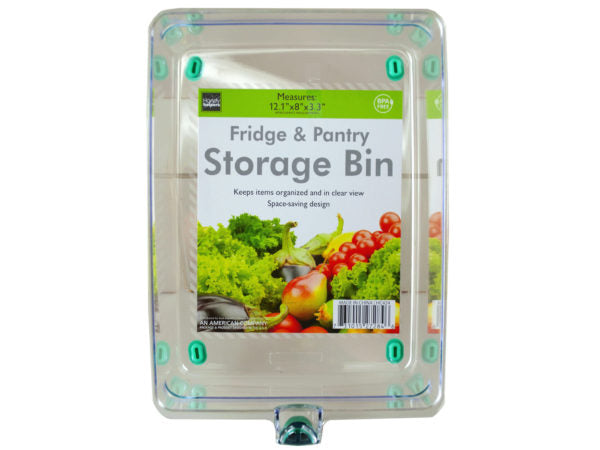 Handy Fridge And Pantry Storage Bin