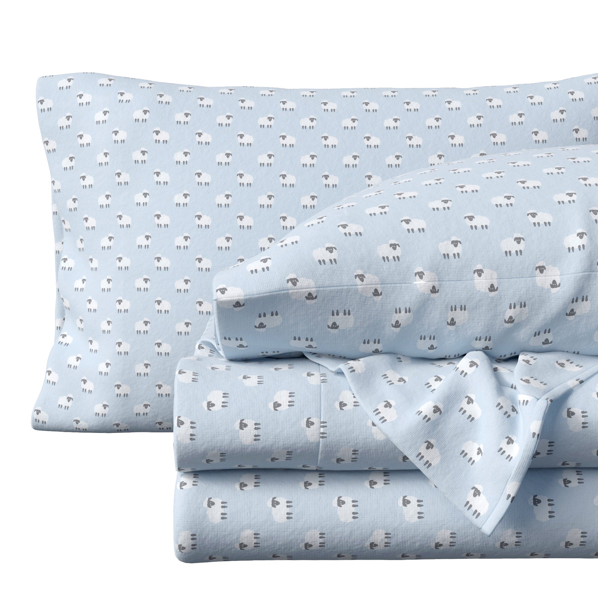 Turkish Cotton Christmas Flannel Sheet - Whittaker Collection