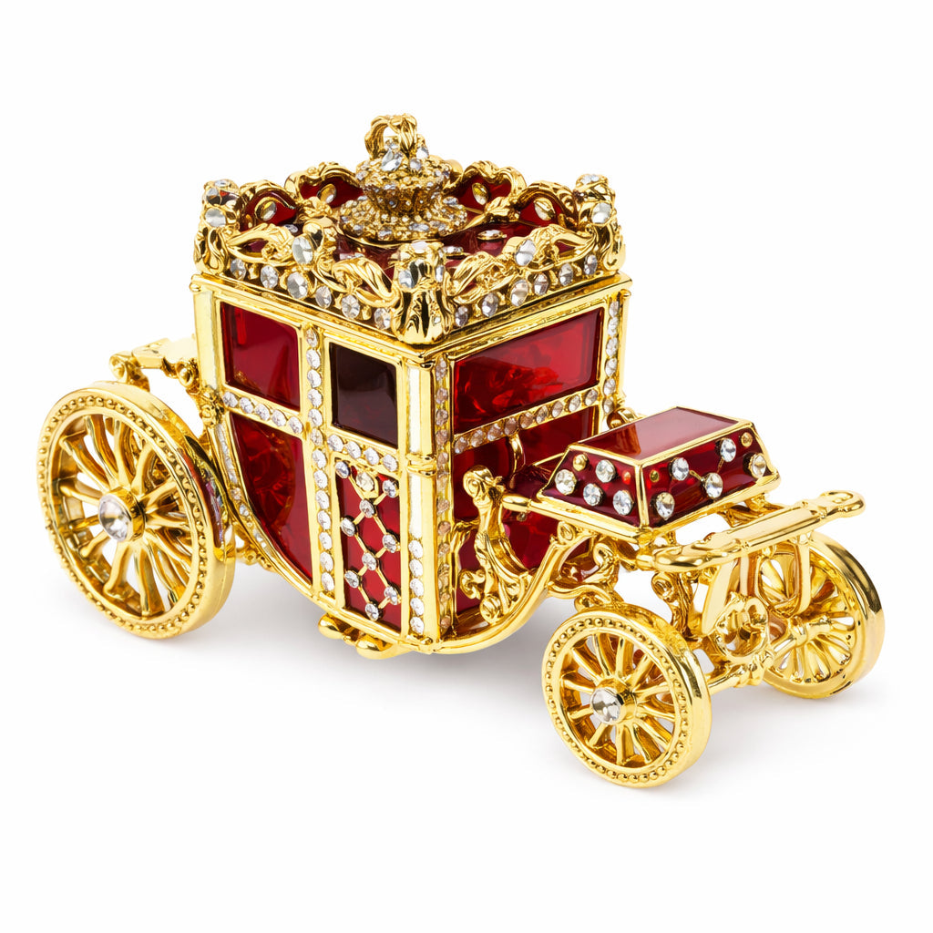 1897 Coronation Royal Imperial Easter Egg 3.8 Inches Tall