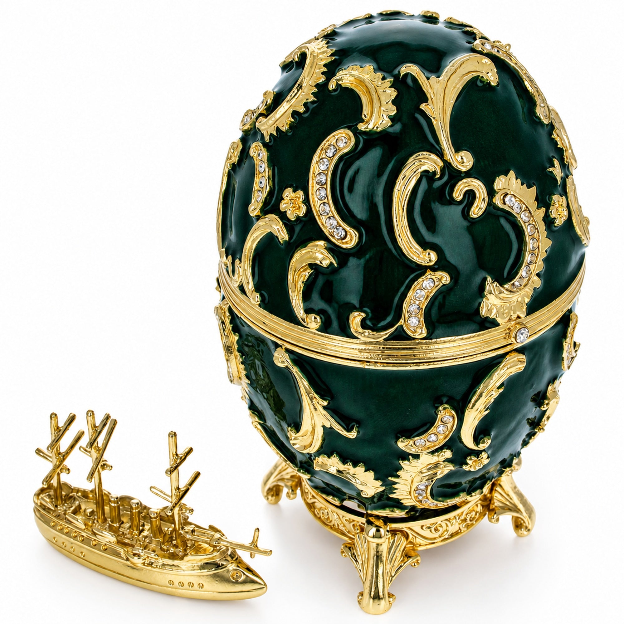 1891 Memory of Azov Royal Imperial Easter Egg