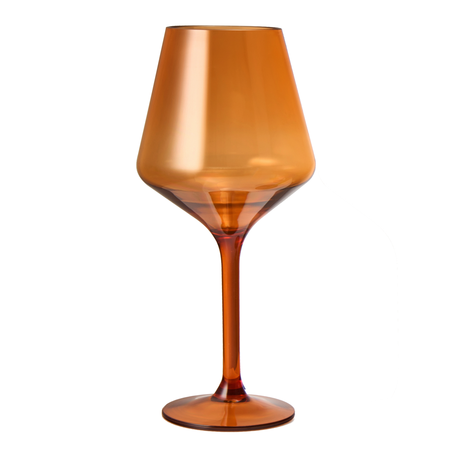 Saint Tropez Acrylic Stemmed Wine Glassware, Set of 2