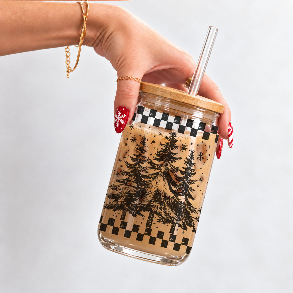 Retro Christmas Tree 17oz