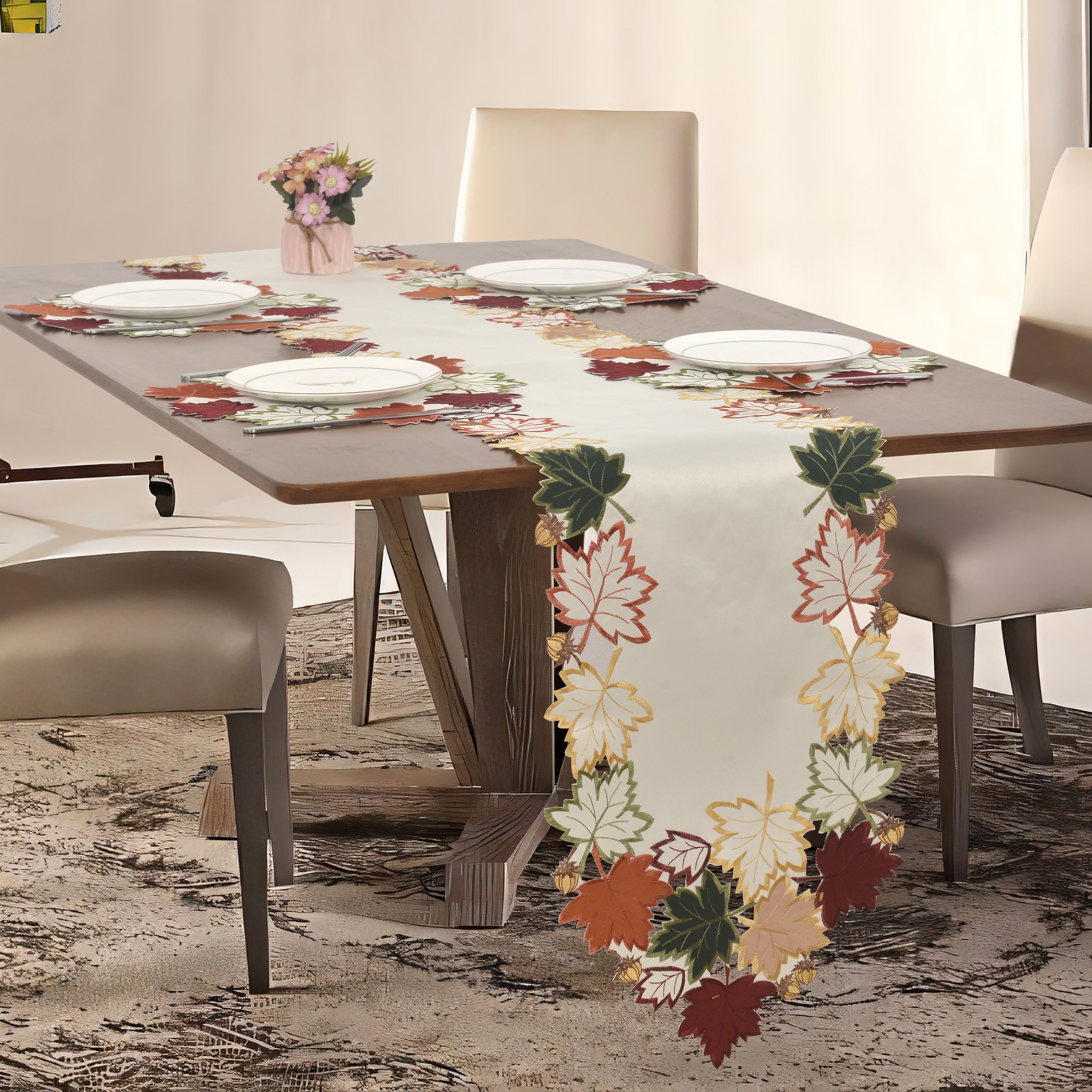 Cream White Beauty – Premium Round Doilies Elegant Dining Décor 15 inch