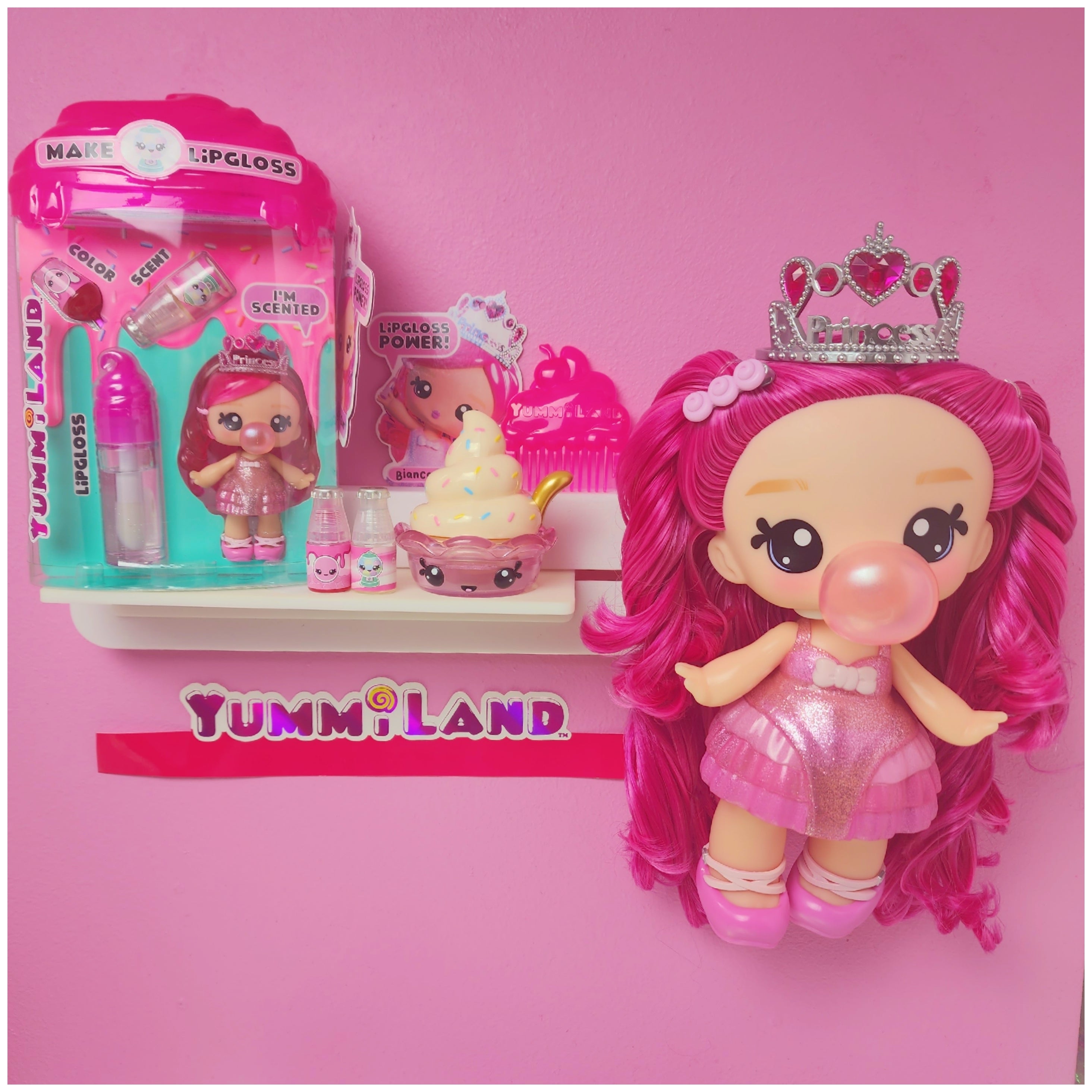3 Customizable Display Shelves (ABS Plastic) Sample Unit