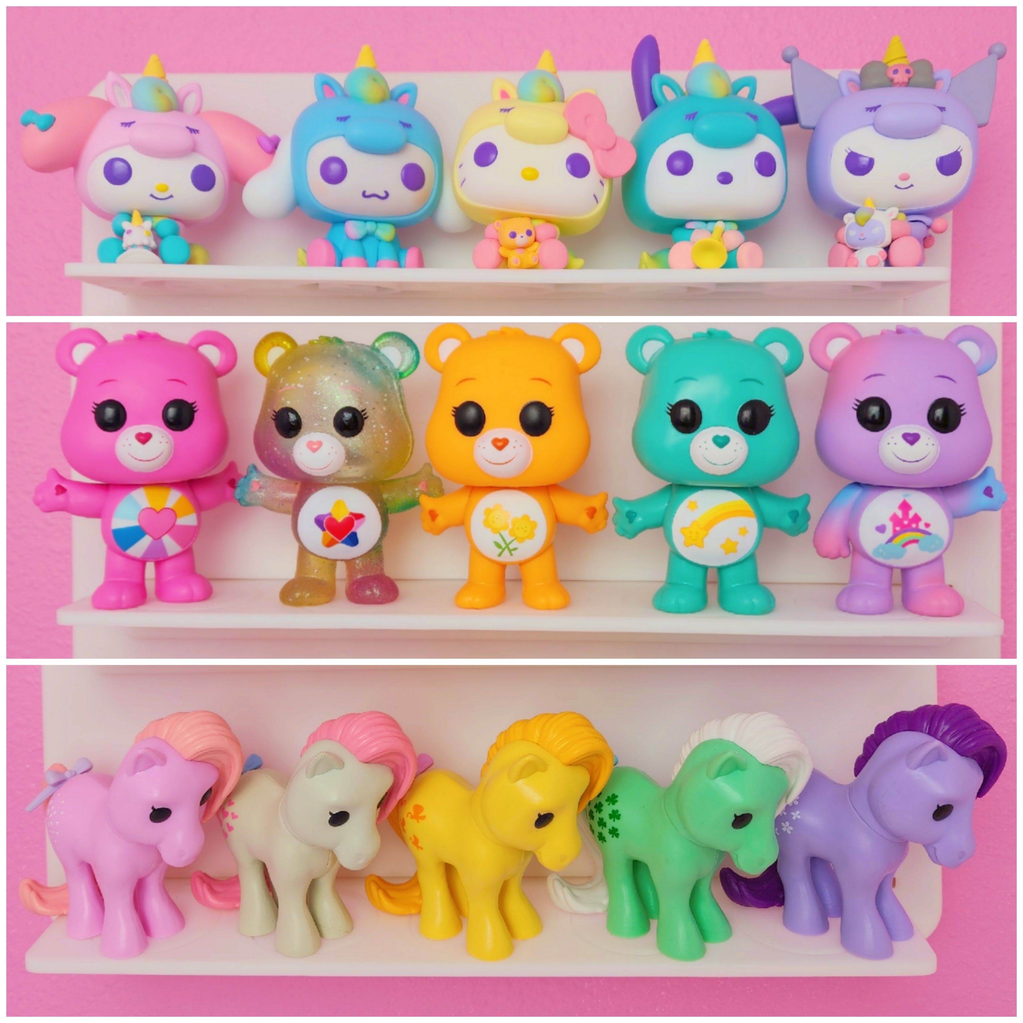 3 Customizable Display Shelves (ABS Plastic) Sample Unit