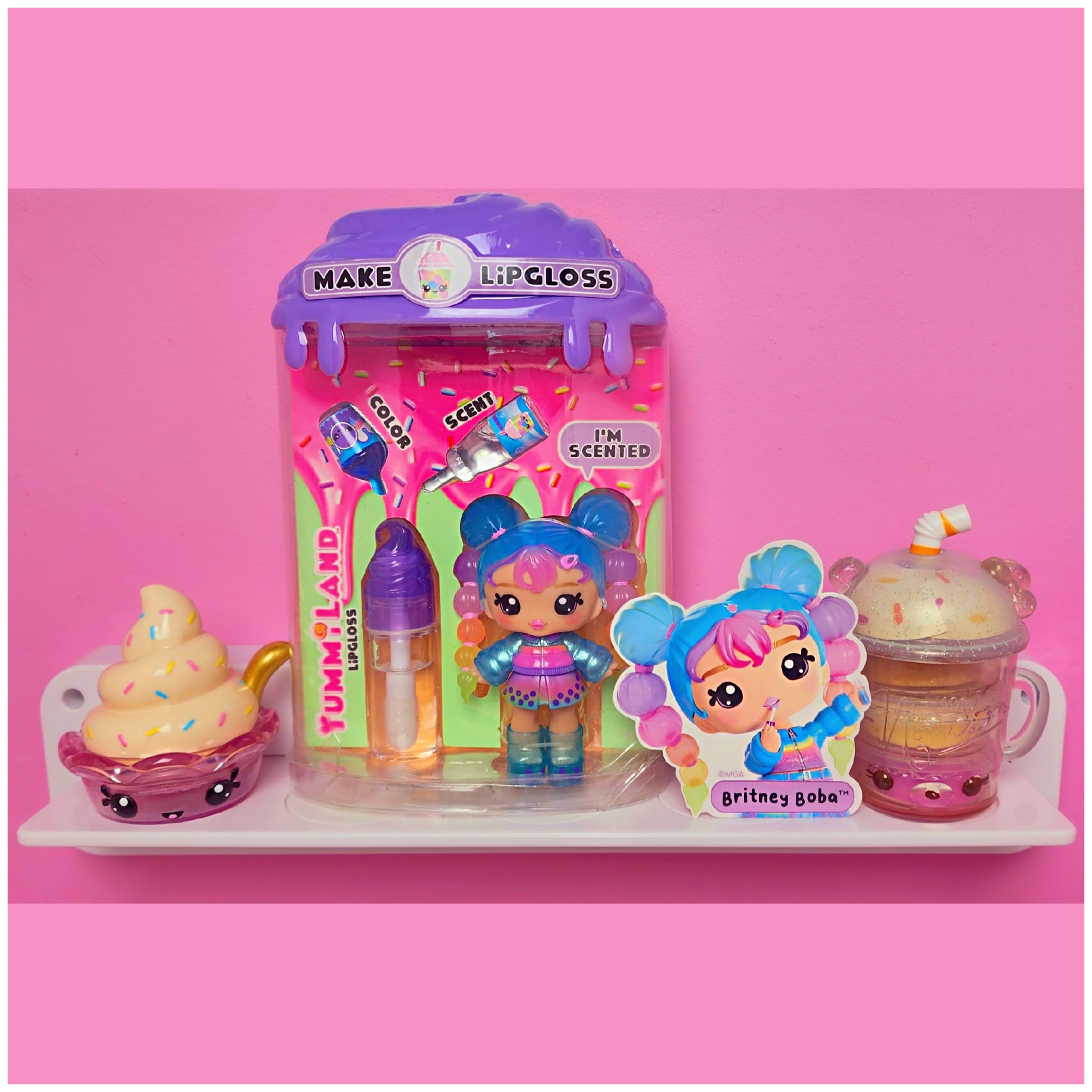 3 Customizable Display Shelves (ABS Plastic) Sample Unit