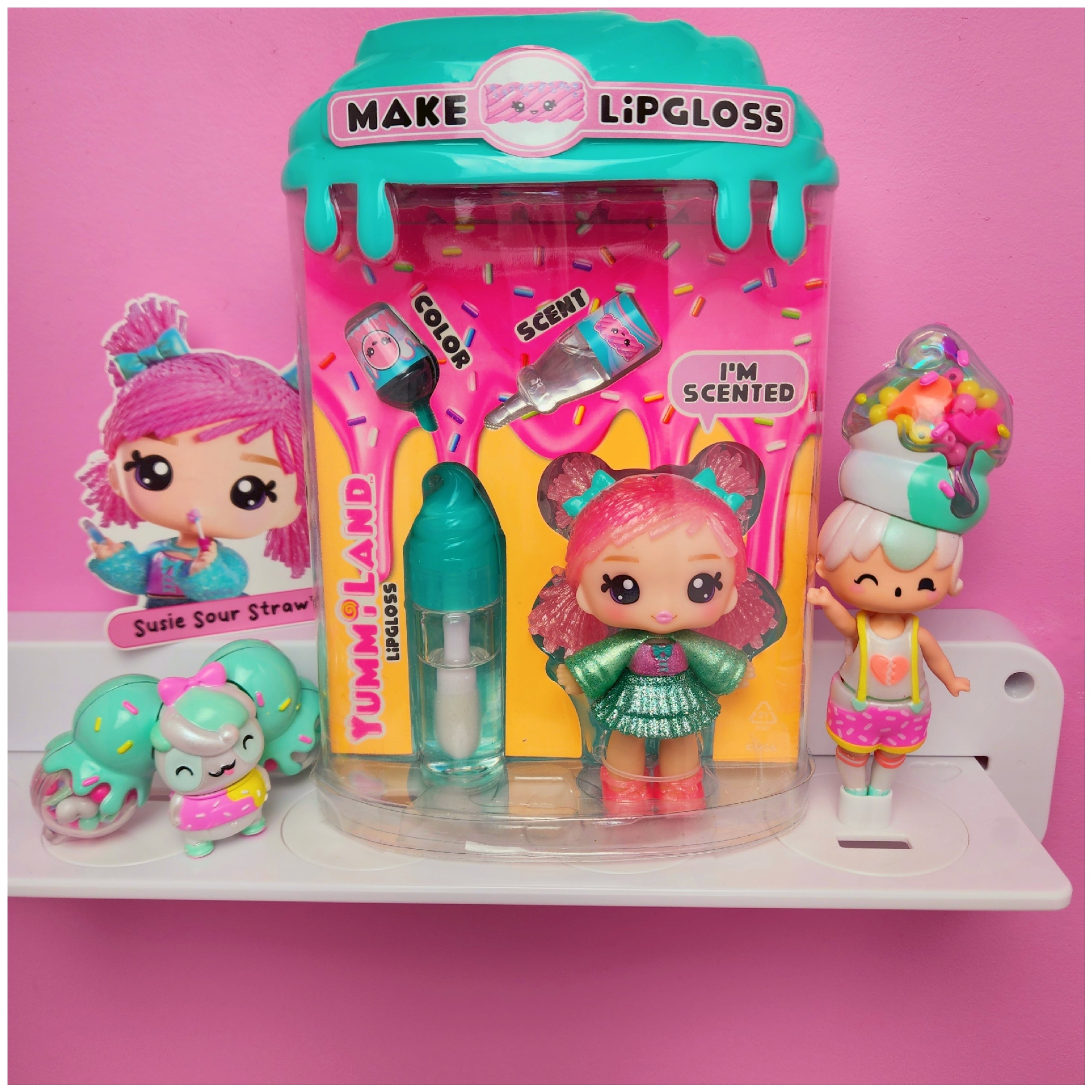 3 Customizable Display Shelves (ABS Plastic) Short Shelves Unit