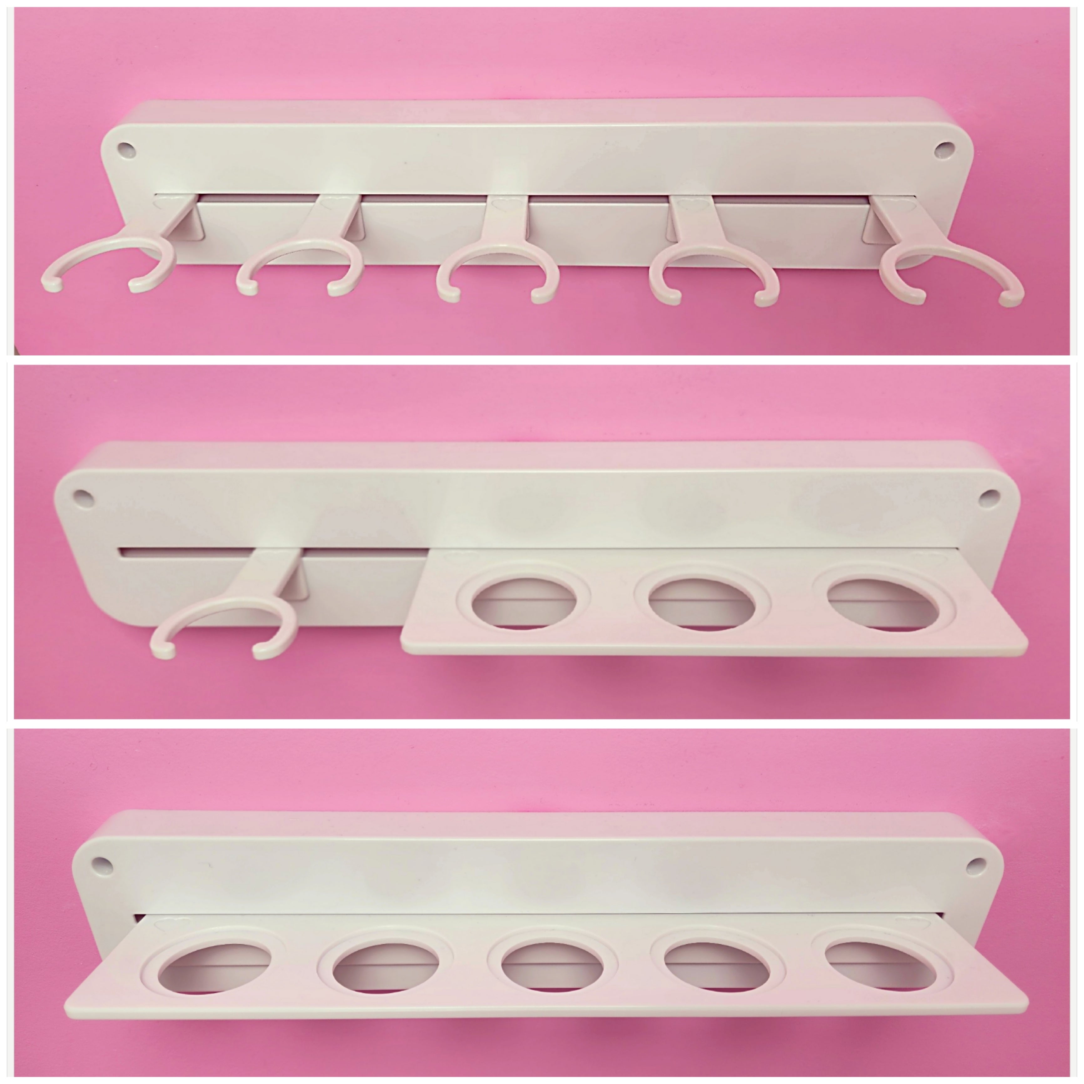 3 Customizable Display Shelves (ABS Plastic) Sample Unit