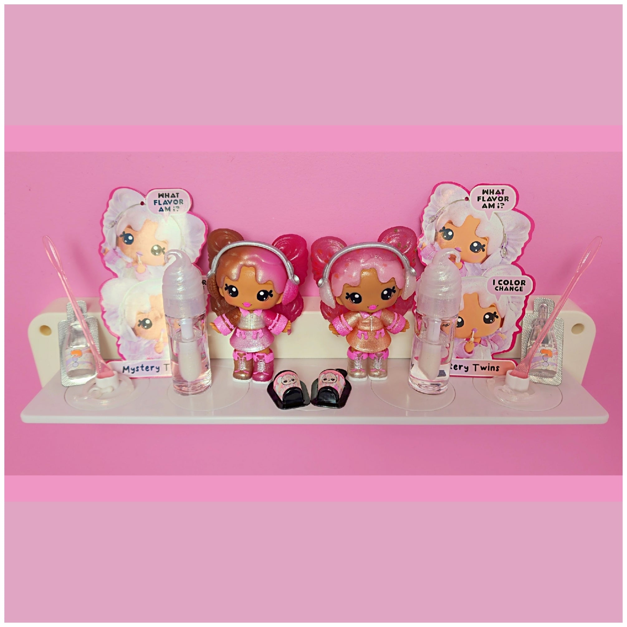3 Customizable Display Shelves (ABS Plastic) Sample Unit