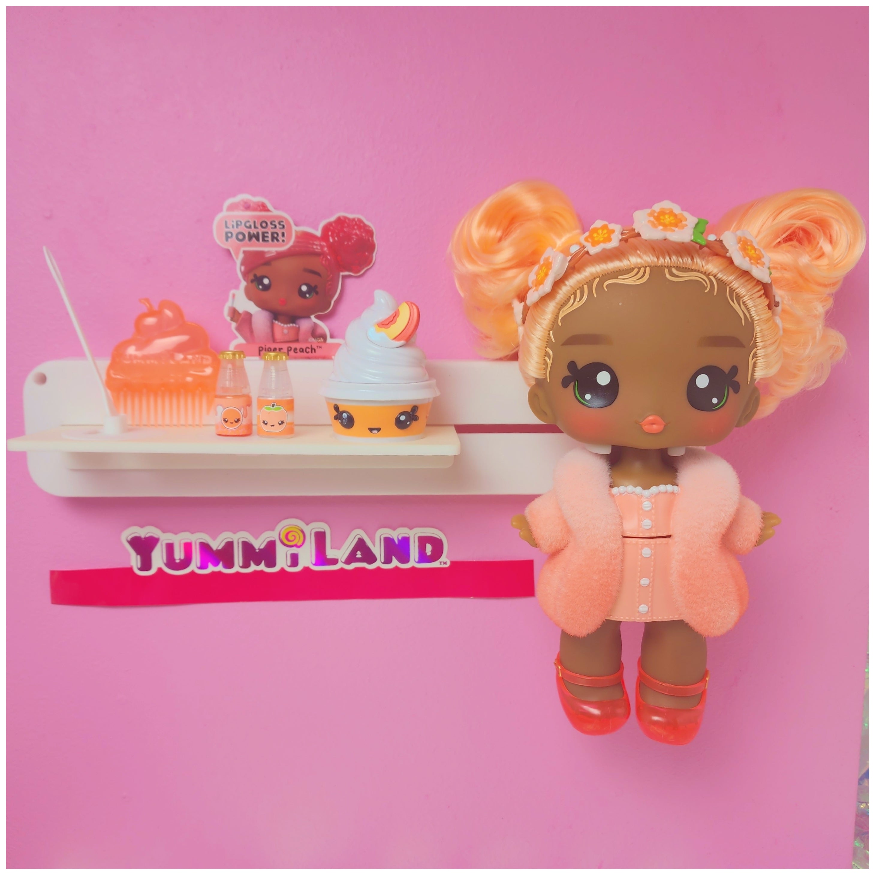 3 Customizable Display Shelves (ABS Plastic) Sample Unit