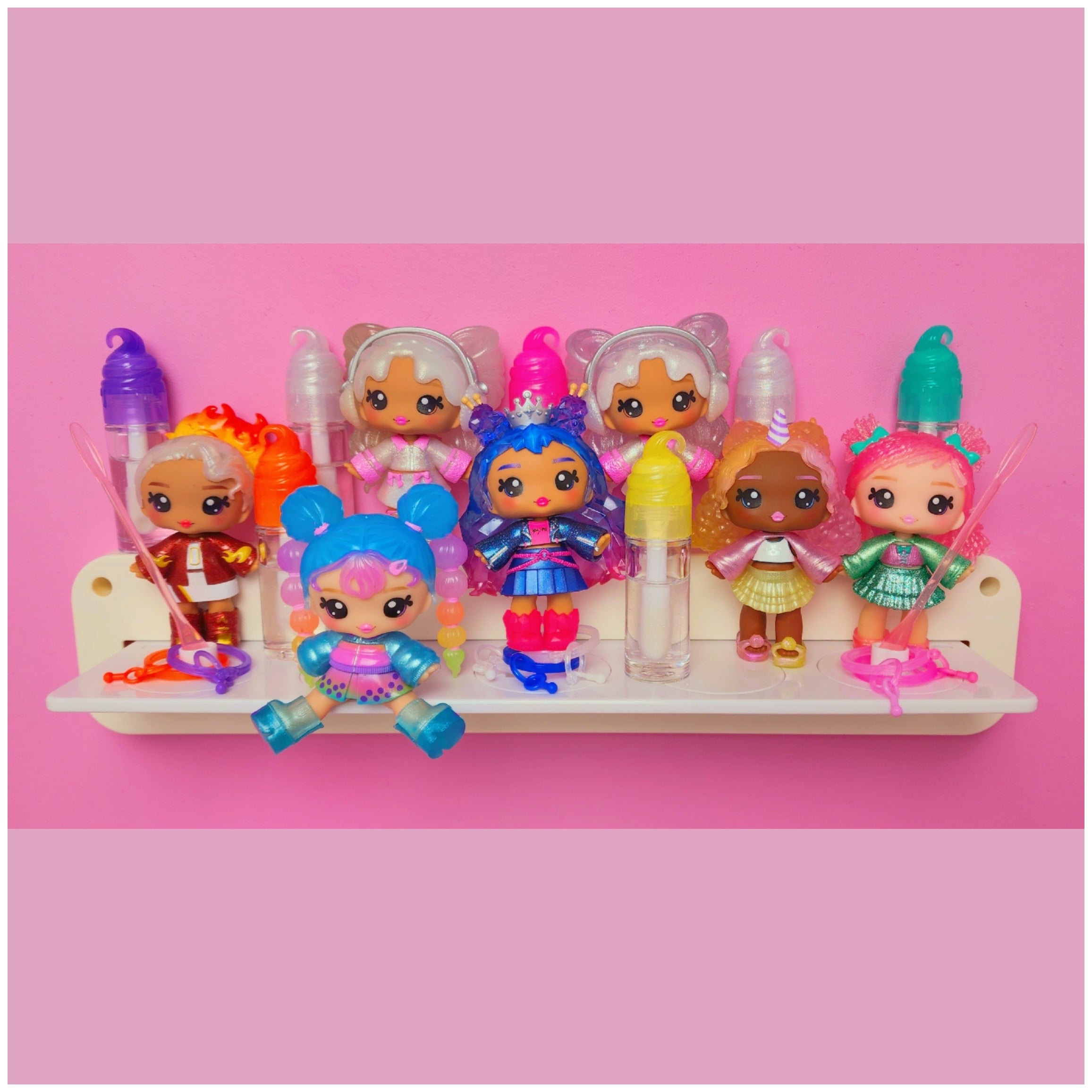 3 Customizable Display Shelves (ABS Plastic) Sample Unit