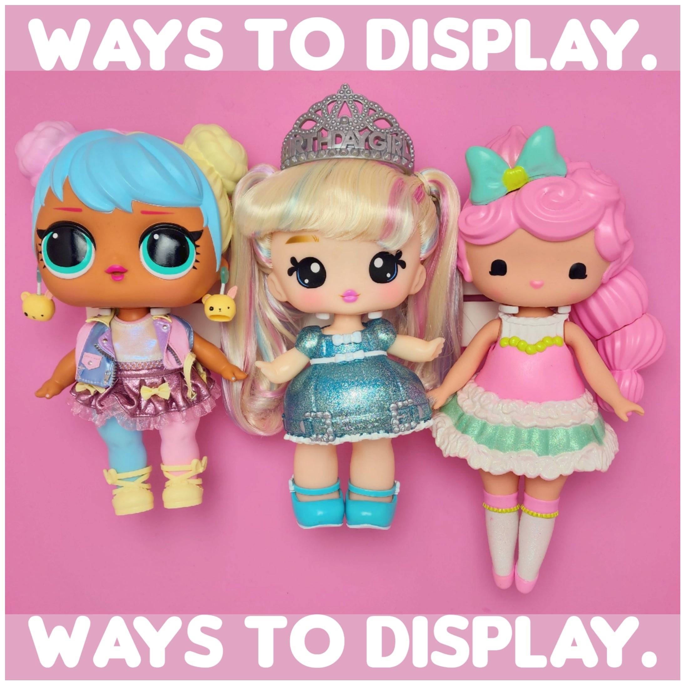 3 Customizable Display Shelves (ABS Plastic) Sample Unit
