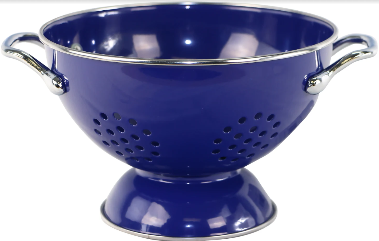 Reston Lloyd 08705 Calypso Basics 15Qt Colander  Indigo