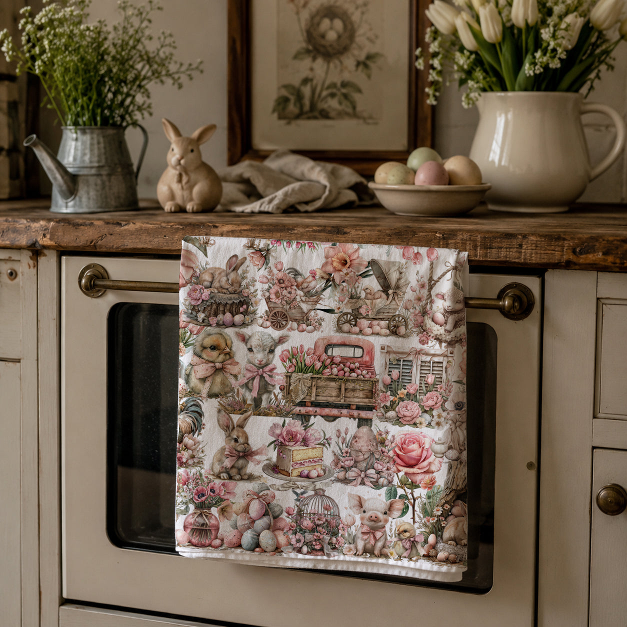 Rose Royal Easter Towel